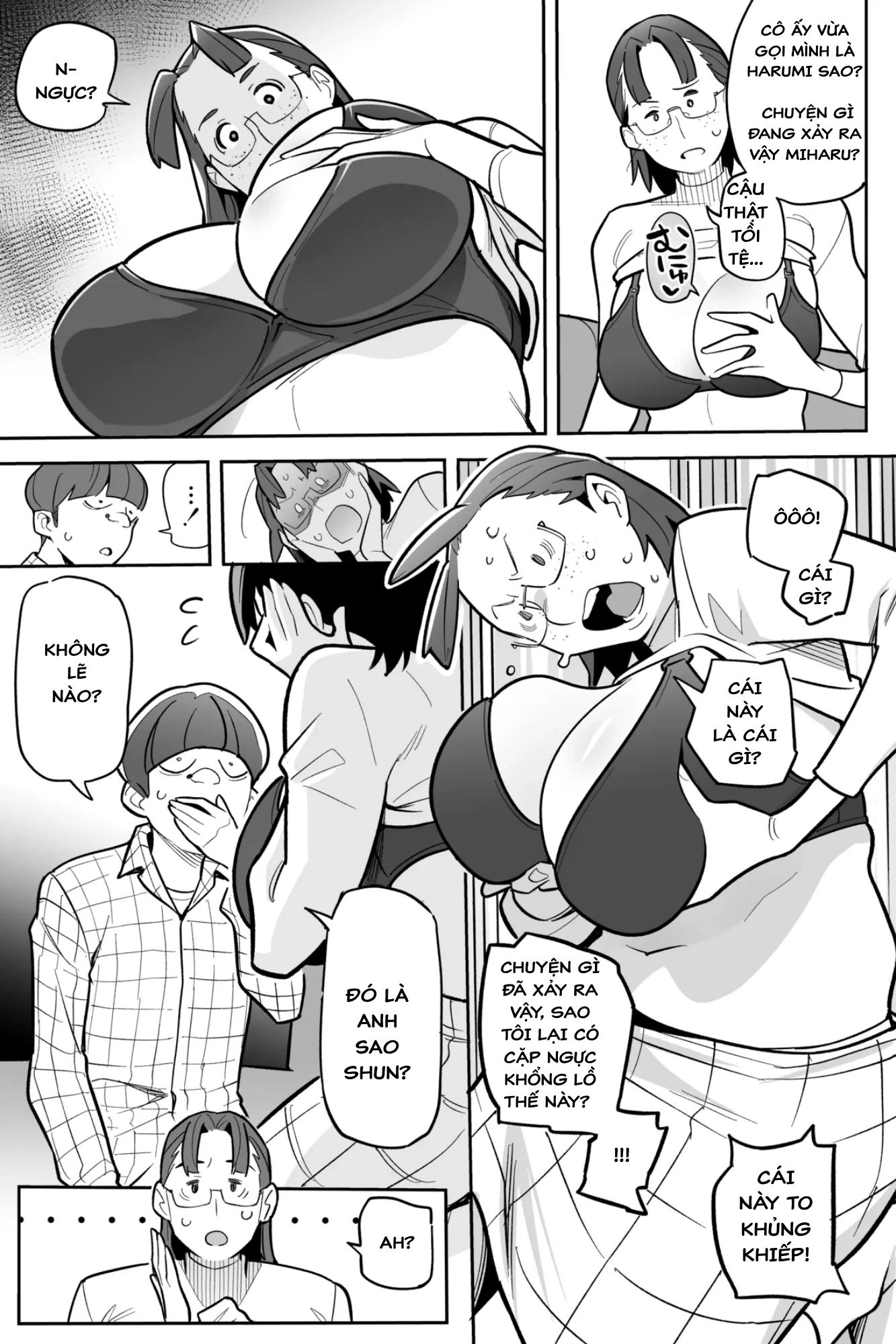 HentaiVN.net - Ảnh 62 - Hiện tượng hoán đổi linh hồn – Câu chuyện thứ hai: Honda Miharu - OneShot (siêu dài)