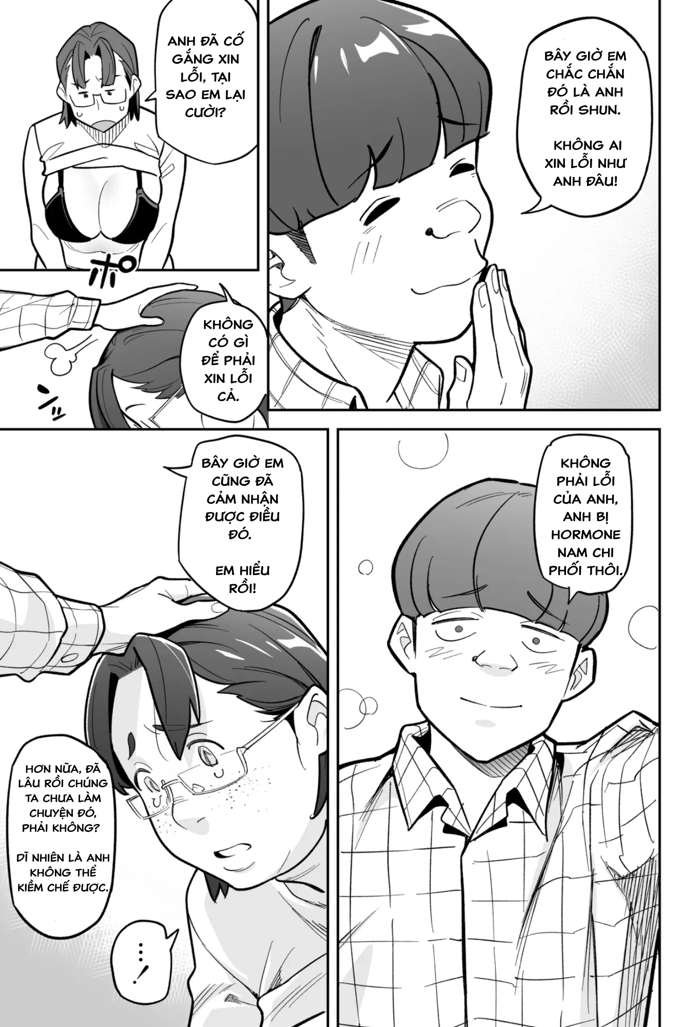 HentaiVN.net - Ảnh 64 - Hiện tượng hoán đổi linh hồn – Câu chuyện thứ hai: Honda Miharu - OneShot (siêu dài)