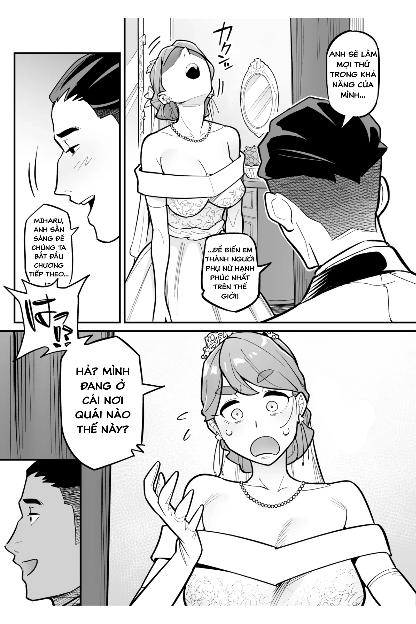 HentaiVN.net - Ảnh 8 - Hiện tượng hoán đổi linh hồn – Câu chuyện thứ hai: Honda Miharu - OneShot (siêu dài)