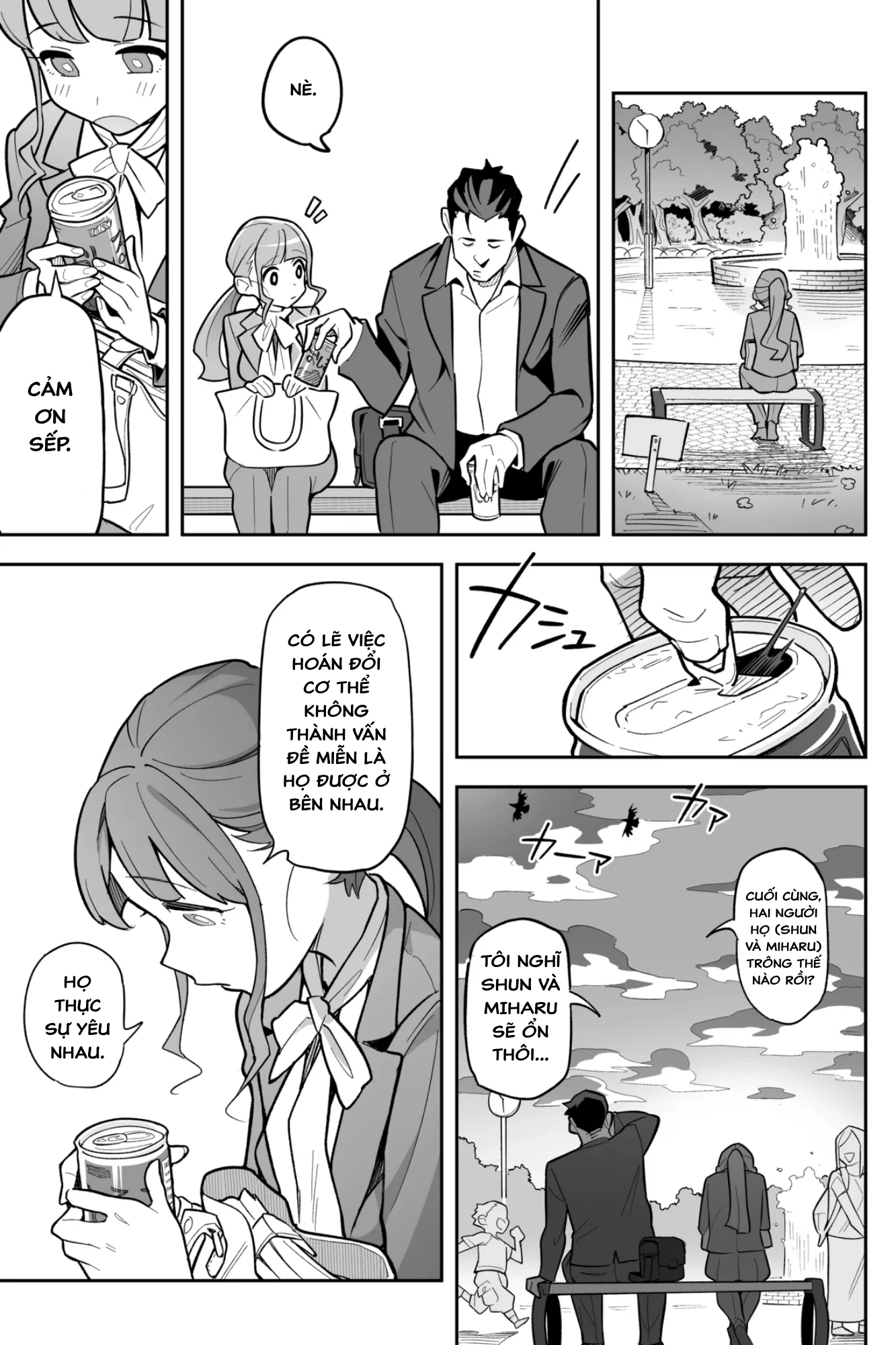 HentaiVN.net - Ảnh 96 - Hiện tượng hoán đổi linh hồn – Câu chuyện thứ hai: Honda Miharu - OneShot (siêu dài)
