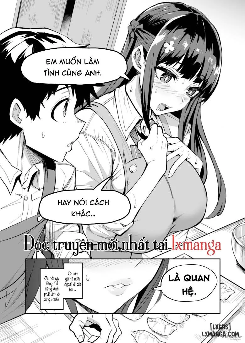 HentaiVN.net - Ảnh 3 - Girlfriend From Abroad - Chapter 1