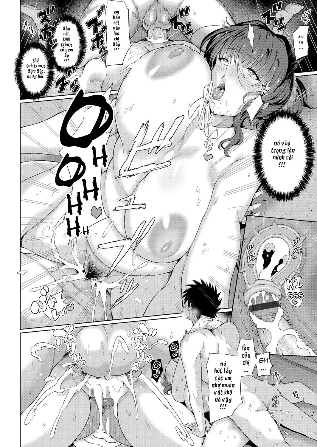 HentaiVN.net - Ảnh 17 - Toshiue Zukushi Jukushita Sanshimai [The Three Older, Mature Sisters Next Door] - Chap 1