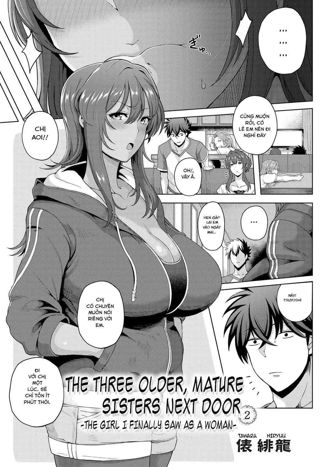 HentaiVN.net - Ảnh 3 - Toshiue Zukushi Jukushita Sanshimai [The Three Older, Mature Sisters Next Door] - Chap 2