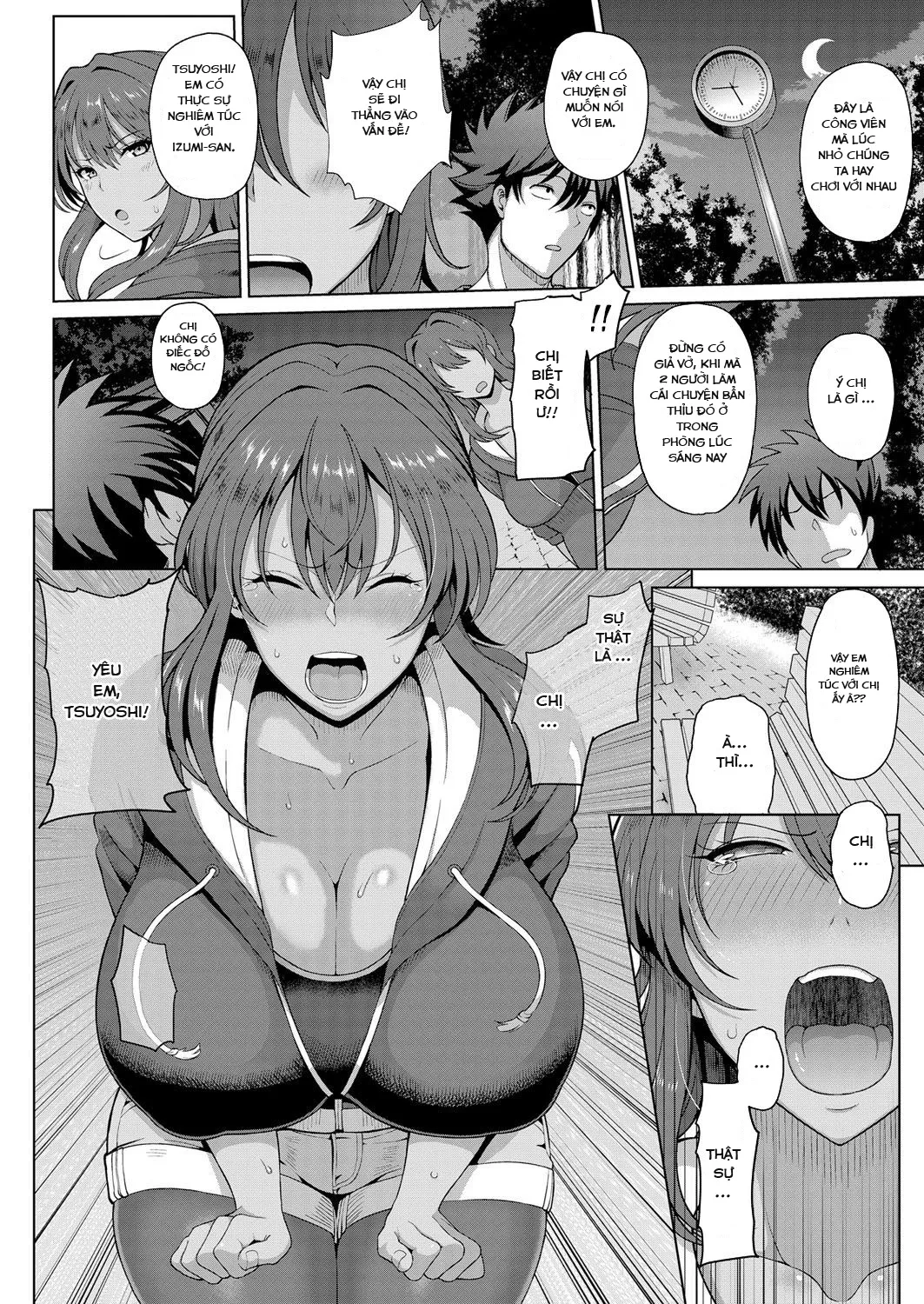 HentaiVN.net - Ảnh 4 - Toshiue Zukushi Jukushita Sanshimai [The Three Older, Mature Sisters Next Door] - Chap 2