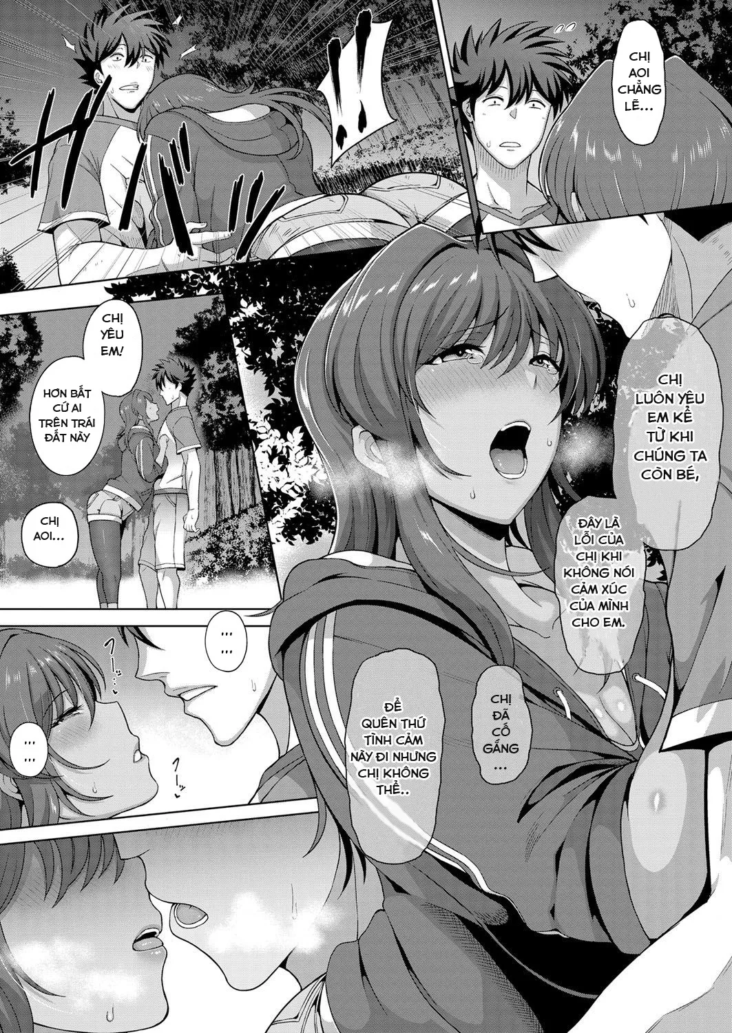 HentaiVN.net - Ảnh 5 - Toshiue Zukushi Jukushita Sanshimai [The Three Older, Mature Sisters Next Door] - Chap 2