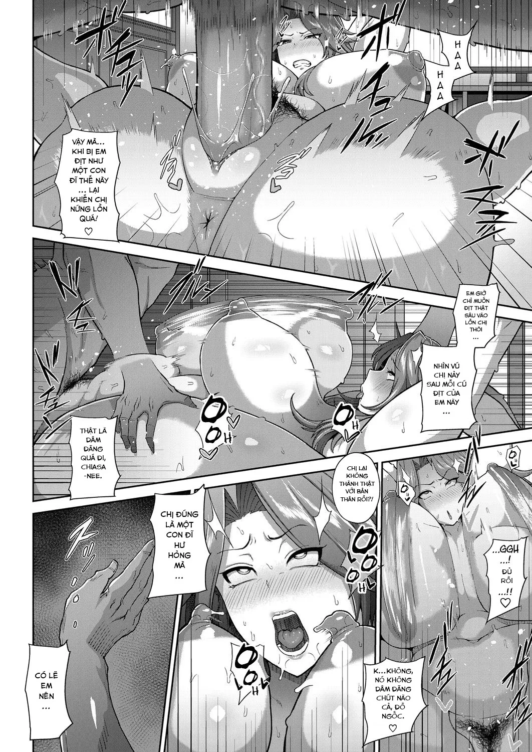HentaiVN.net - Ảnh 21 - Toshiue Zukushi Jukushita Sanshimai [The Three Older, Mature Sisters Next Door] - Chap 3