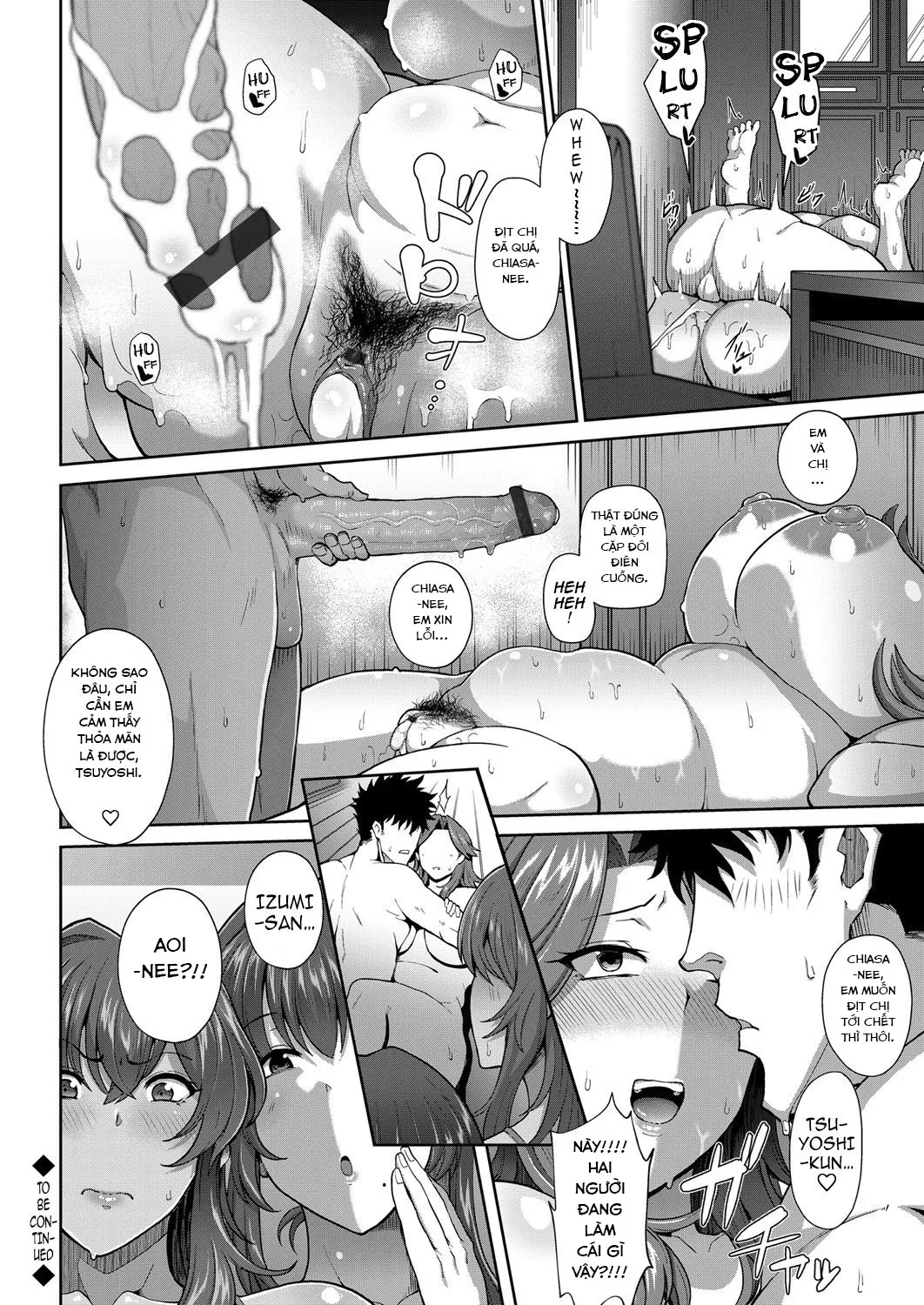 HentaiVN.net - Ảnh 23 - Toshiue Zukushi Jukushita Sanshimai [The Three Older, Mature Sisters Next Door] - Chap 3