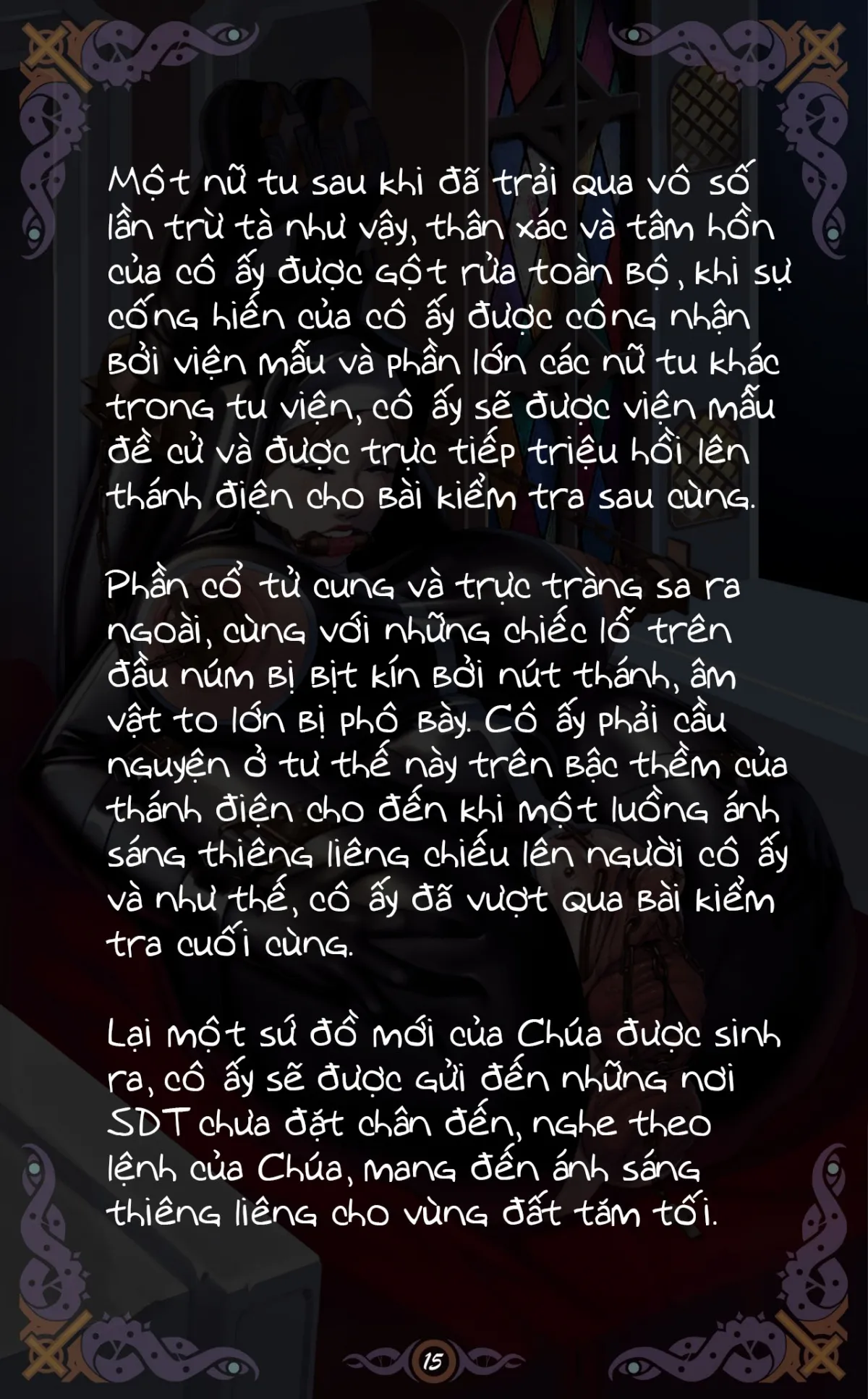 HentaiVN.net - Ảnh 20 - Ma Sơ VS Quỷ Dữ [DvsN] - Chap 4: