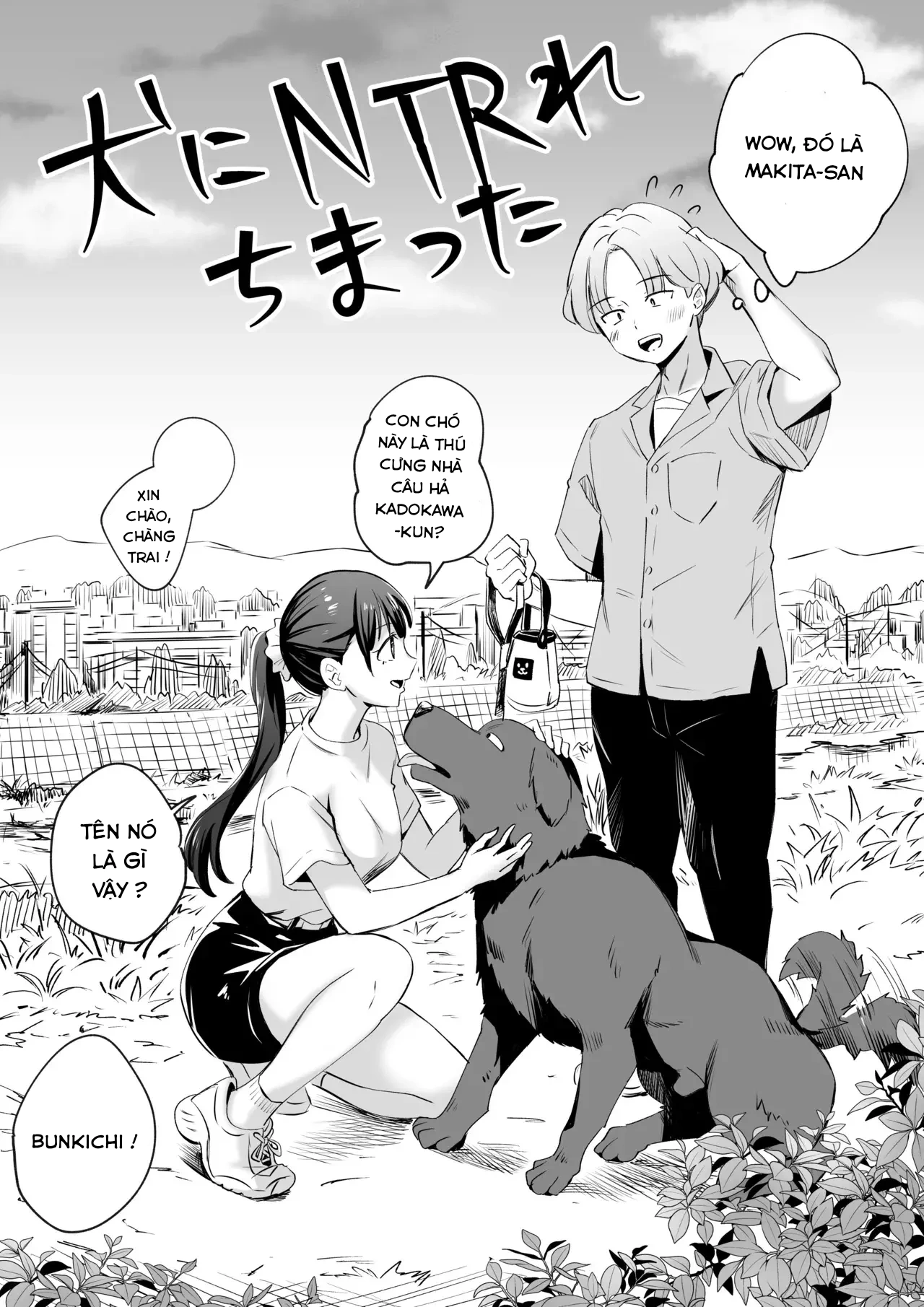 HentaiVN.net - Ảnh 3 - I Got NTR'd By A Dog - Chap 1