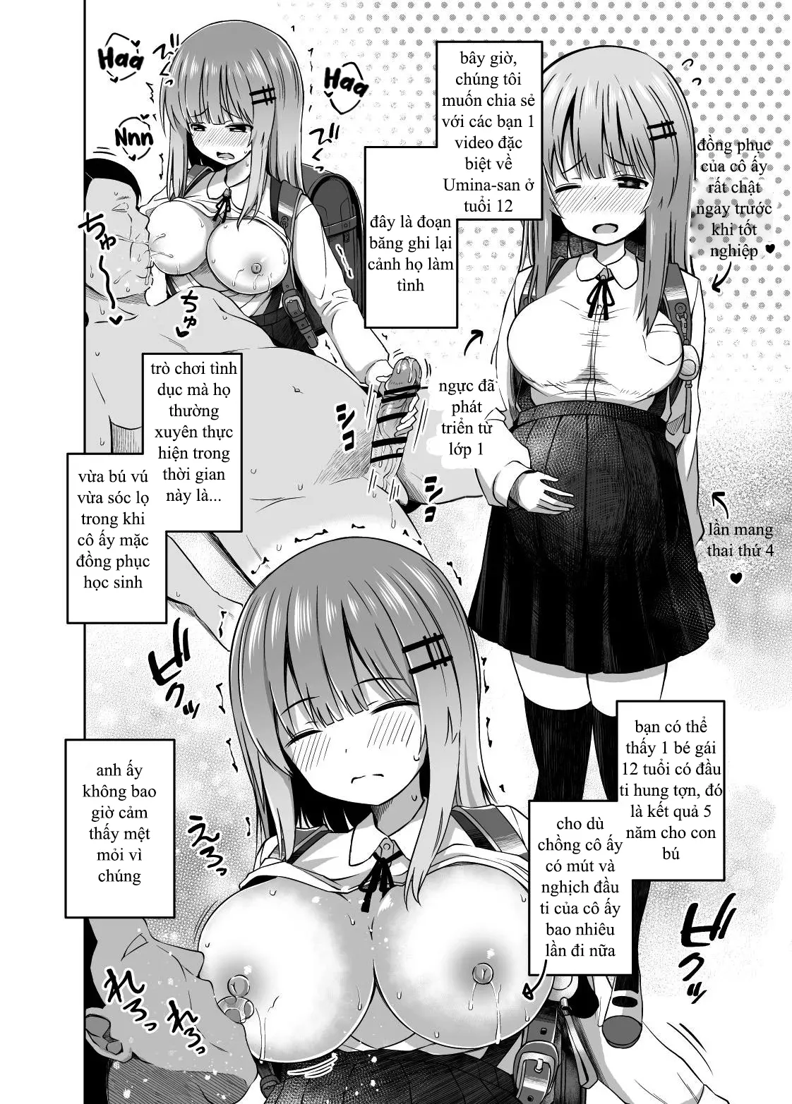 HentaiVN.net - Ảnh 13 - My Mama and I gave Birth While I was in Elementary School! - Oneshot