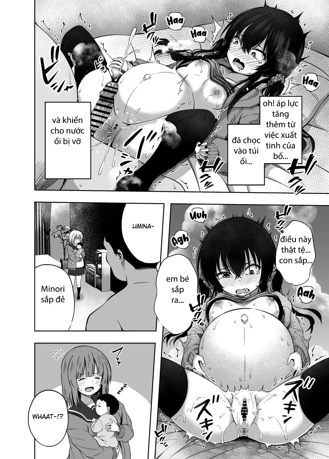 HentaiVN.net - Ảnh 29 - My Mama and I gave Birth While I was in Elementary School! - Oneshot