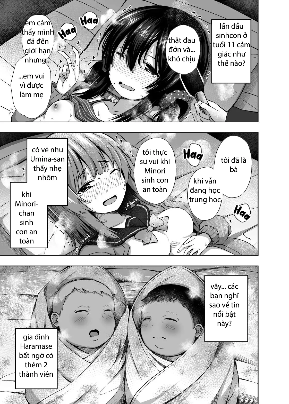 HentaiVN.net - Ảnh 39 - My Mama and I gave Birth While I was in Elementary School! - Oneshot