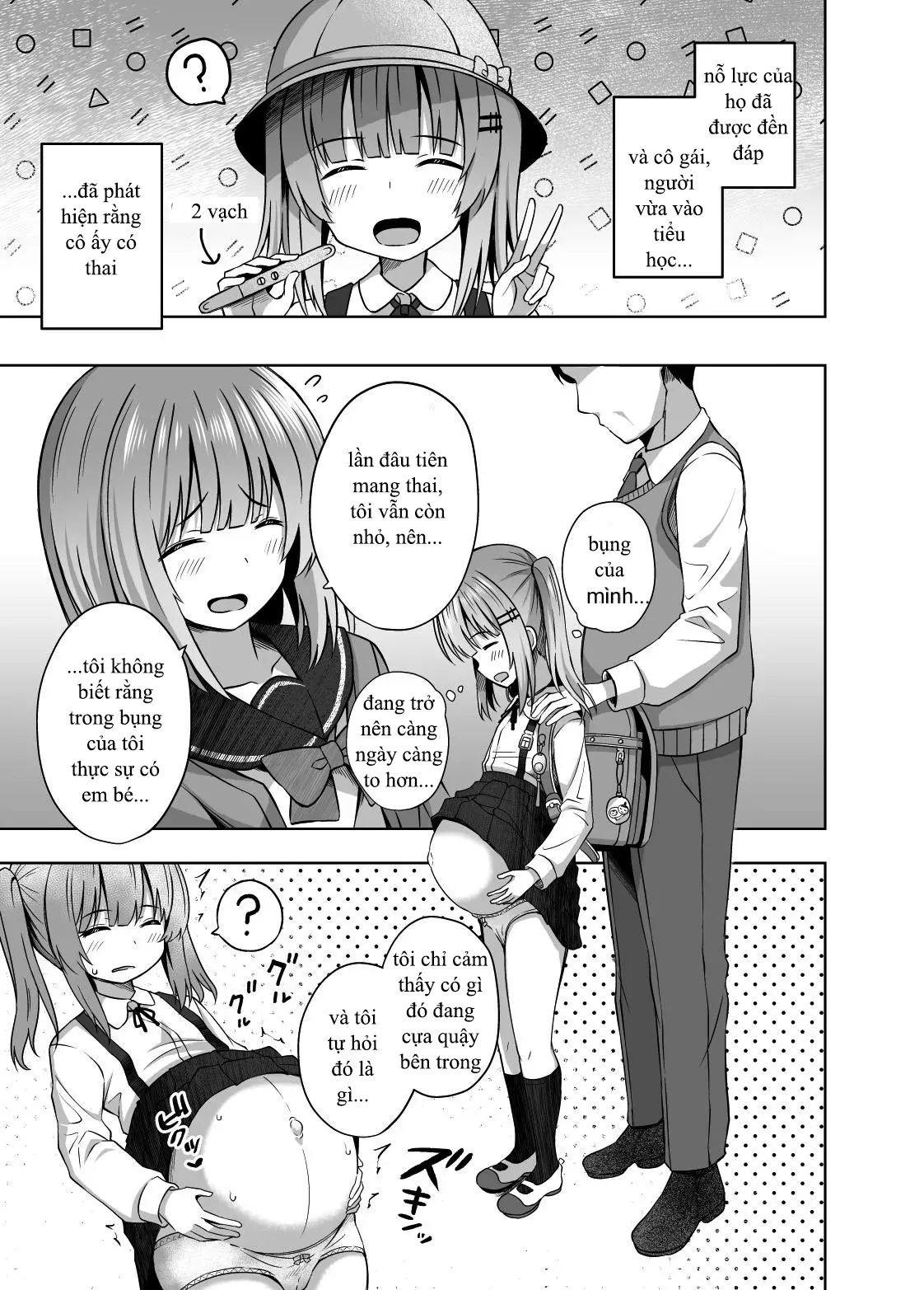 HentaiVN.net - Ảnh 8 - My Mama and I gave Birth While I was in Elementary School! - Oneshot