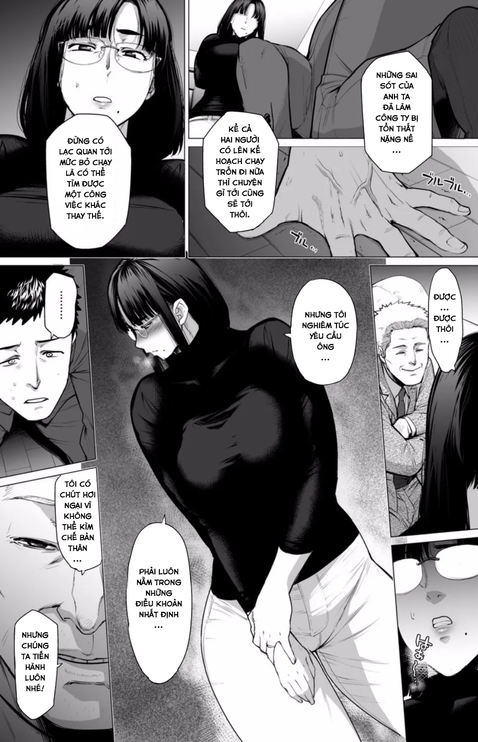 HentaiVN.net - Ảnh 8 - Sự hy sinh của Người vợ [Somerare - Mizu Yari] - Chap 1