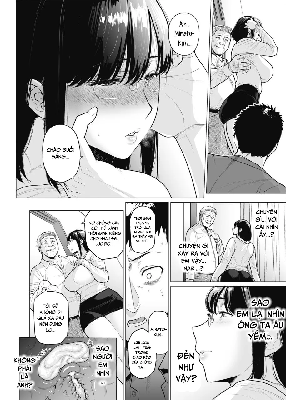HentaiVN.net - Ảnh 21 - Sự hy sinh của Người vợ [Somerare - Mizu Yari] - Chap 5