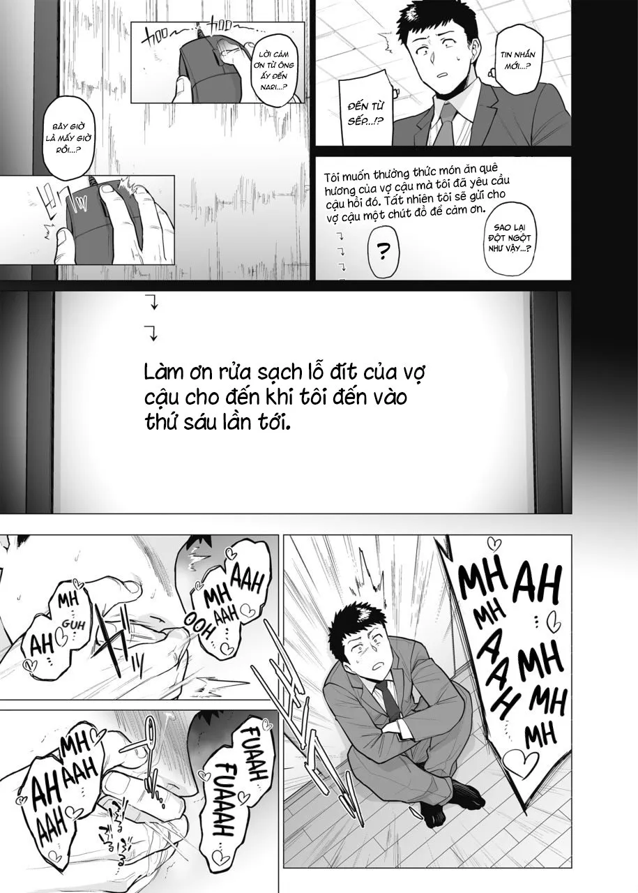 HentaiVN.net - Ảnh 8 - Sự hy sinh của Người vợ [Somerare - Mizu Yari] - Chap 5