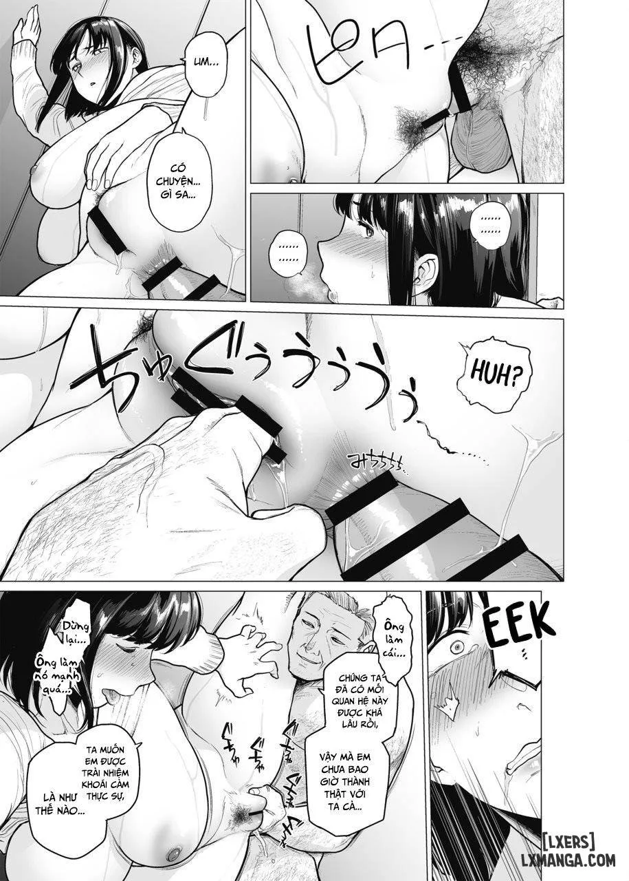 HentaiVN.net - Ảnh 14 - Sự hy sinh của Người vợ [Somerare - Mizu Yari] - Chương 5