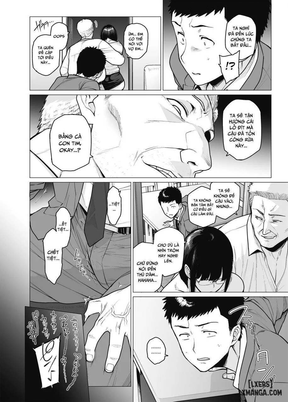 HentaiVN.net - Ảnh 7 - Sự hy sinh của Người vợ [Somerare - Mizu Yari] - Chương 5