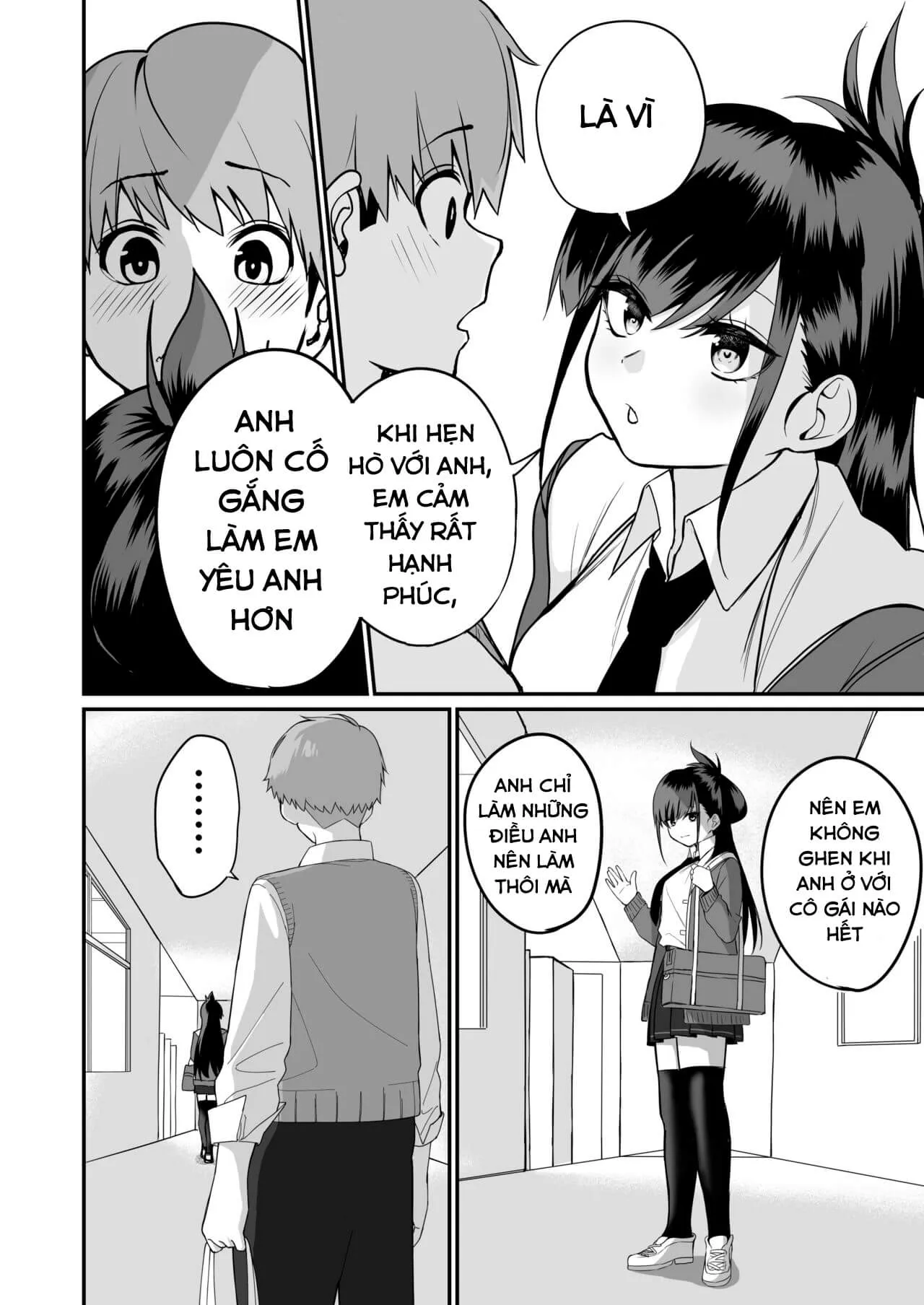 HentaiVN.net - Ảnh 10 - Tiến thoái lưỡng nan của sẻ chia tình yêu [板 挟 み な 分 か ち 愛, Itabasami na Wakachi Ai] - Chap 2