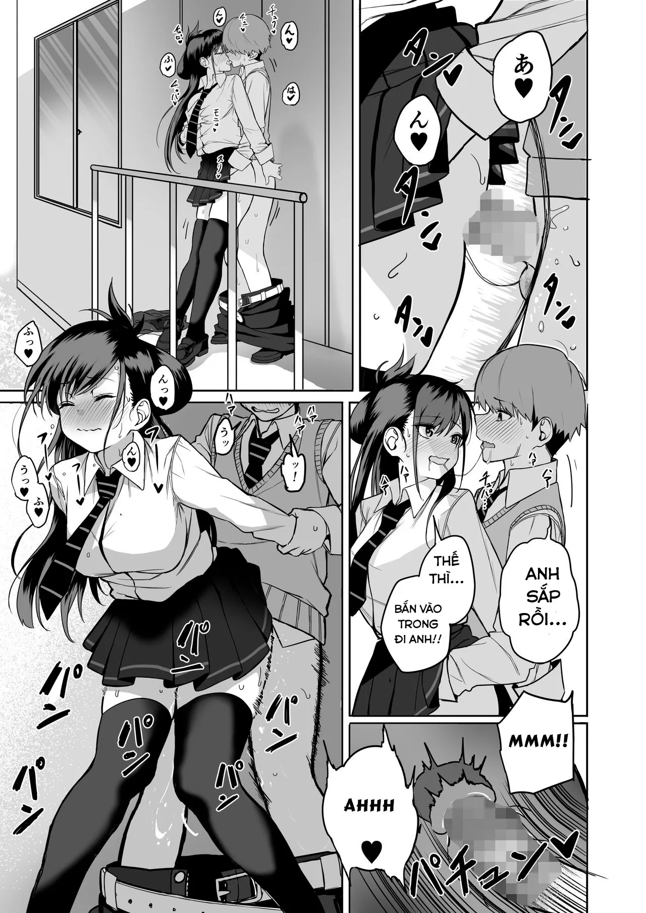 HentaiVN.net - Ảnh 7 - Tiến thoái lưỡng nan của sẻ chia tình yêu [板 挟 み な 分 か ち 愛, Itabasami na Wakachi Ai] - Chap 2