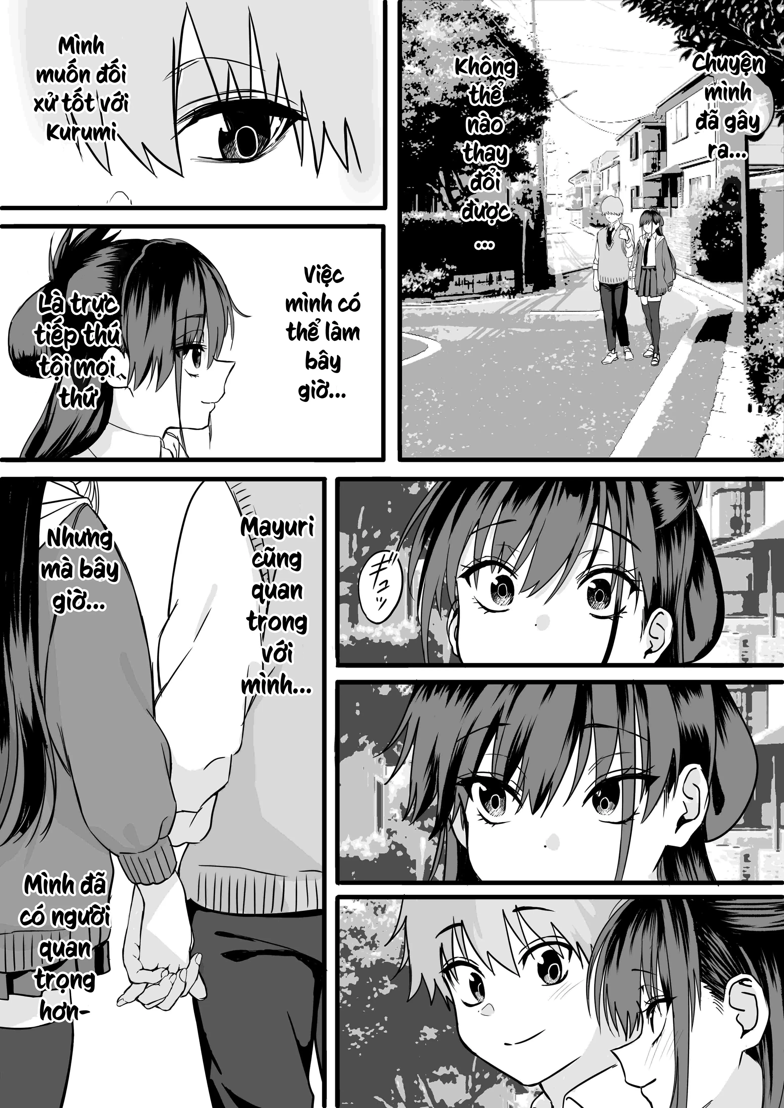 HentaiVN.net - Ảnh 22 - Tiến thoái lưỡng nan của sẻ chia tình yêu [板 挟 み な 分 か ち 愛, Itabasami na Wakachi Ai] - Chap 3.2
