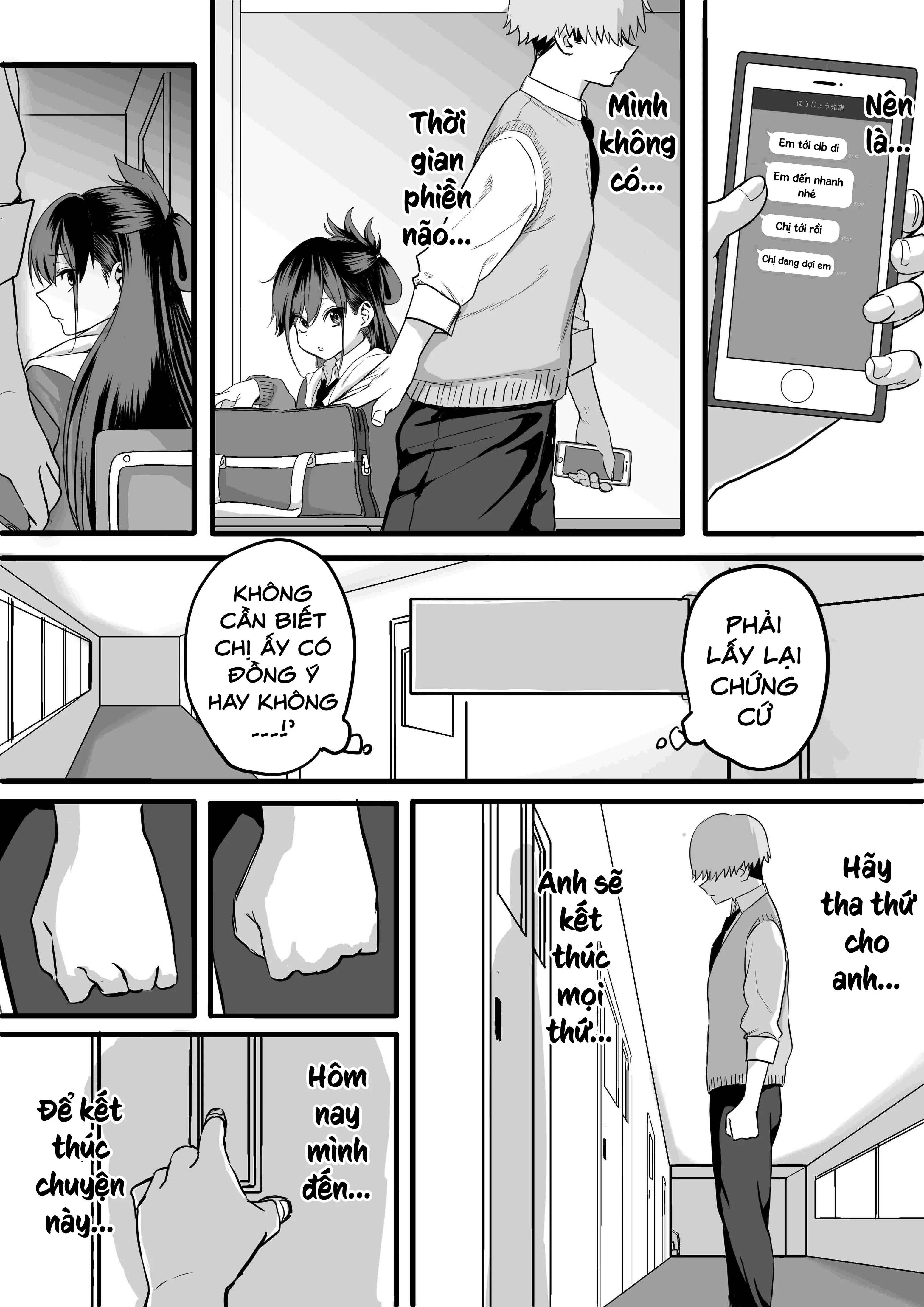 HentaiVN.net - Ảnh 23 - Tiến thoái lưỡng nan của sẻ chia tình yêu [板 挟 み な 分 か ち 愛, Itabasami na Wakachi Ai] - Chap 3.2