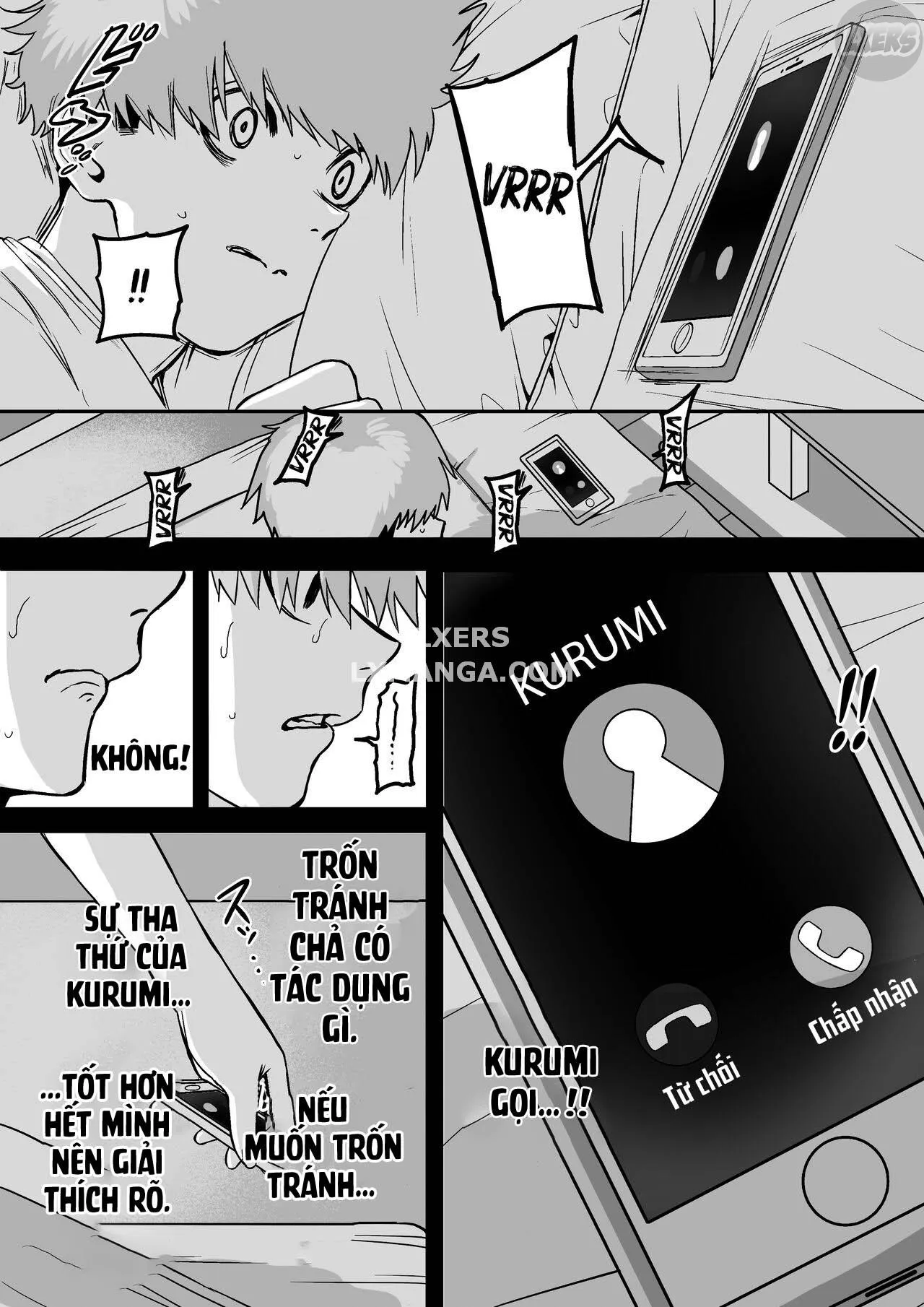 HentaiVN.net - Ảnh 11 - Tiến thoái lưỡng nan của sẻ chia tình yêu [板 挟 み な 分 か ち 愛, Itabasami na Wakachi Ai] - Chap 4