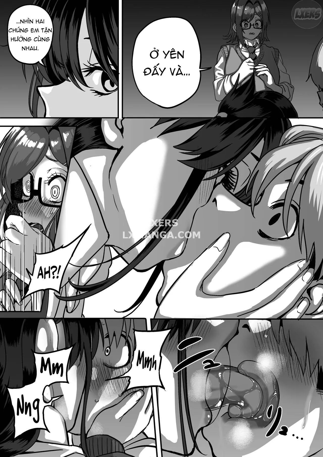 HentaiVN.net - Ảnh 22 - Tiến thoái lưỡng nan của sẻ chia tình yêu [板 挟 み な 分 か ち 愛, Itabasami na Wakachi Ai] - Chap 4