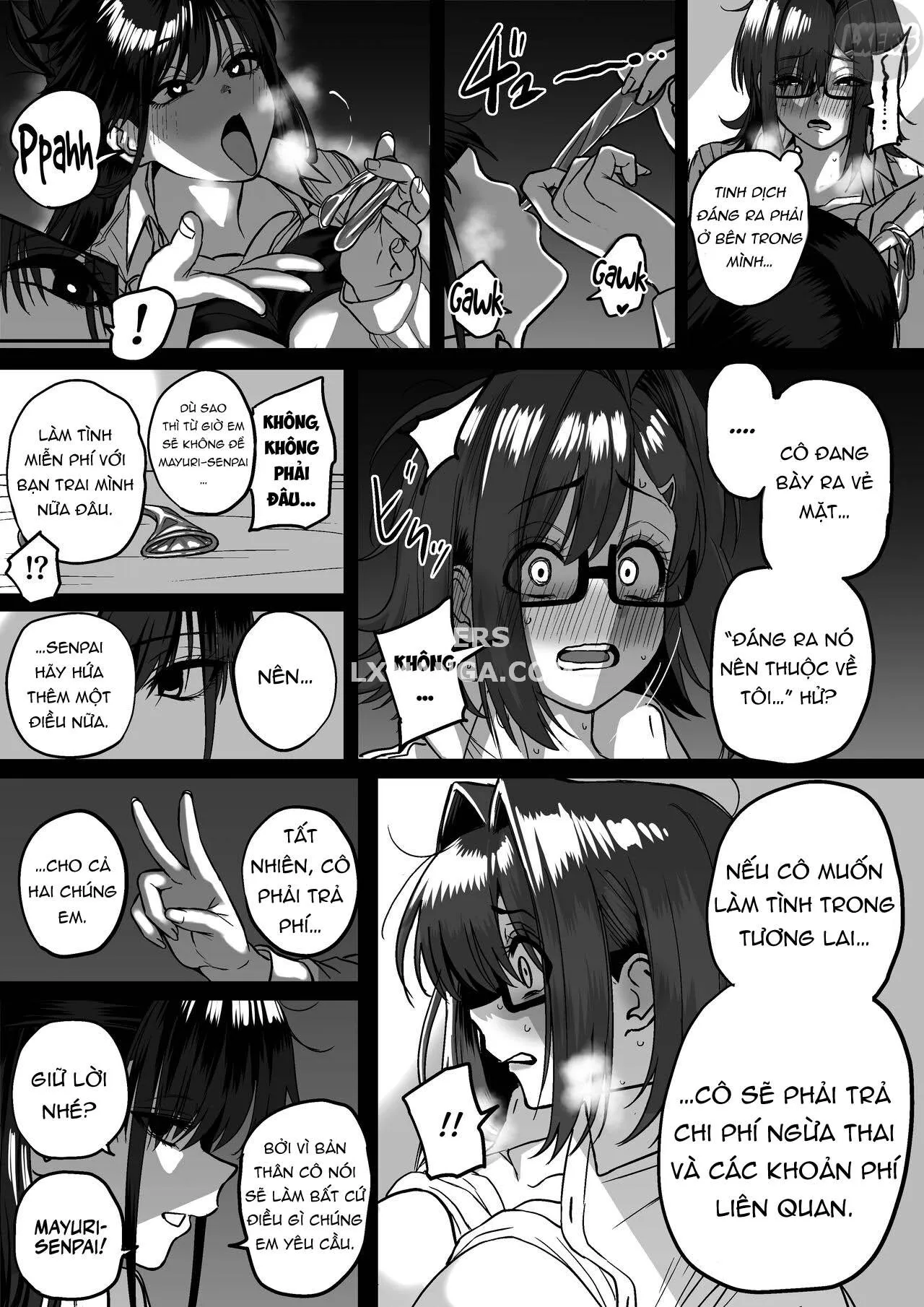 HentaiVN.net - Ảnh 58 - Tiến thoái lưỡng nan của sẻ chia tình yêu [板 挟 み な 分 か ち 愛, Itabasami na Wakachi Ai] - Chap 4