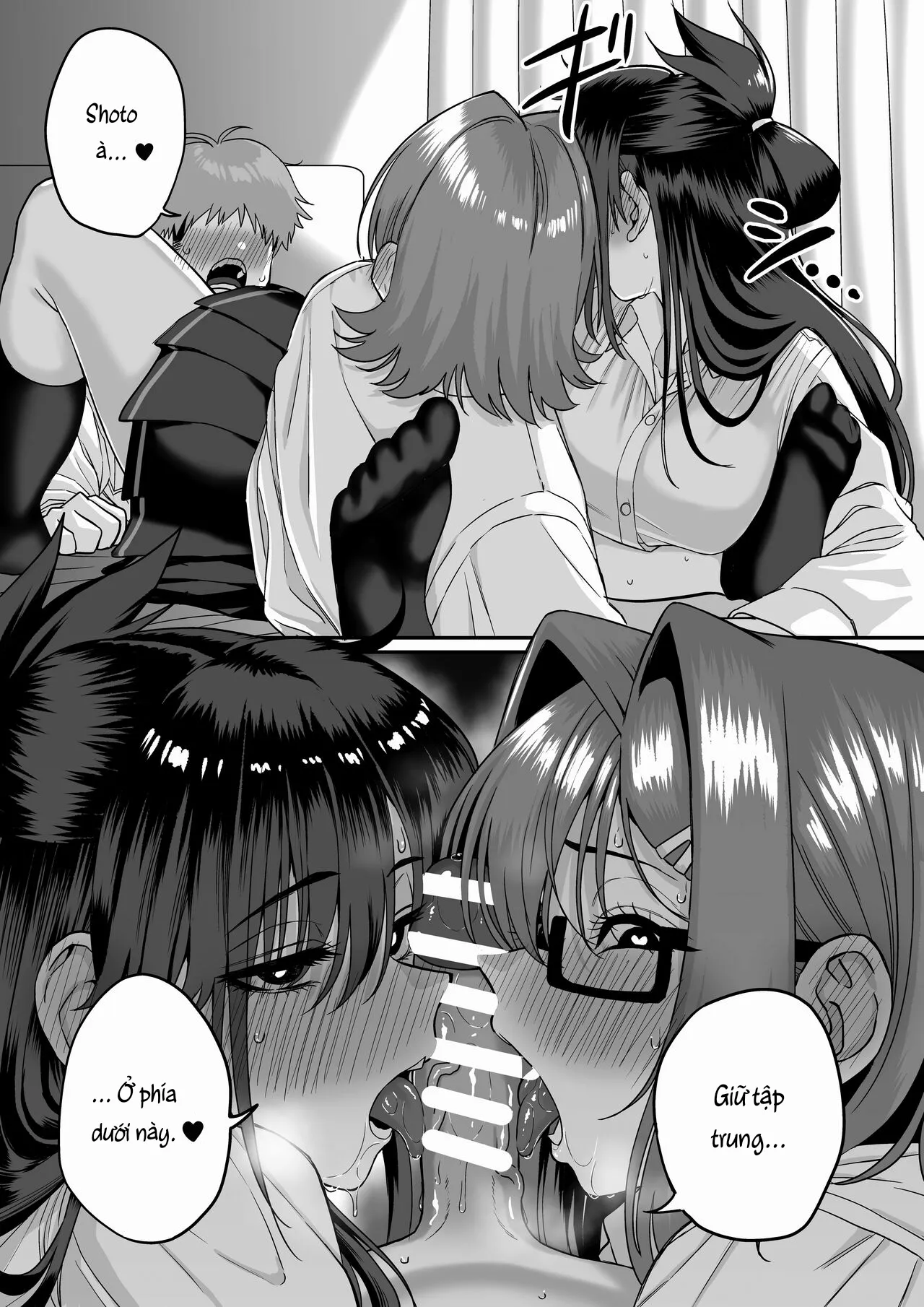 HentaiVN.net - Ảnh 14 - Tiến thoái lưỡng nan của sẻ chia tình yêu [板 挟 み な 分 か ち 愛, Itabasami na Wakachi Ai] - Chap 5