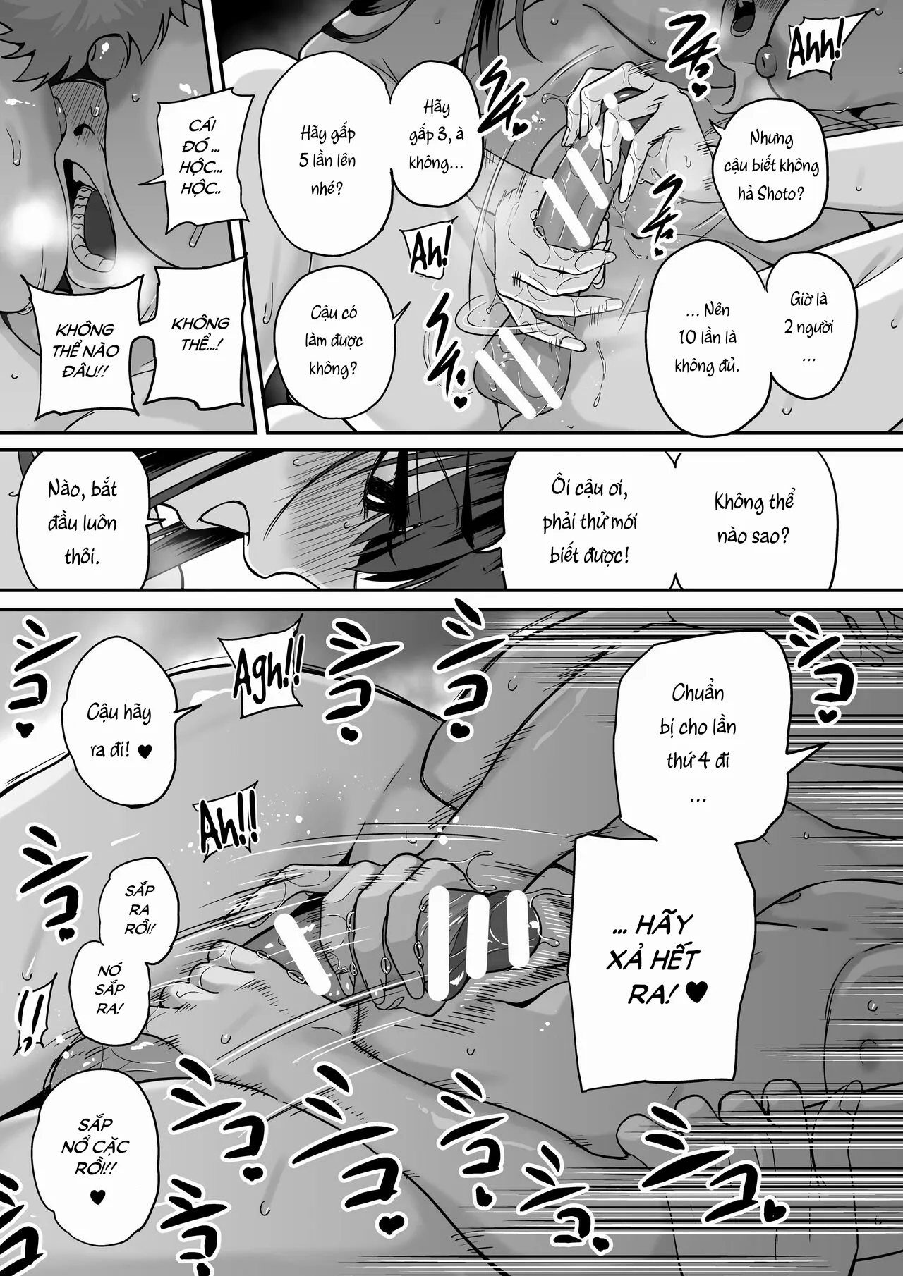 HentaiVN.net - Ảnh 23 - Tiến thoái lưỡng nan của sẻ chia tình yêu [板 挟 み な 分 か ち 愛, Itabasami na Wakachi Ai] - Chap 5