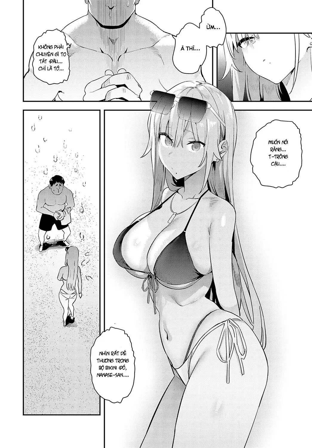 HentaiVN.net - Ảnh 6 - Người đẹp và Quái vật P3 (version cô nàng Gyaru và anh chàng Otaku đáng ghê tởm) - Oneshot