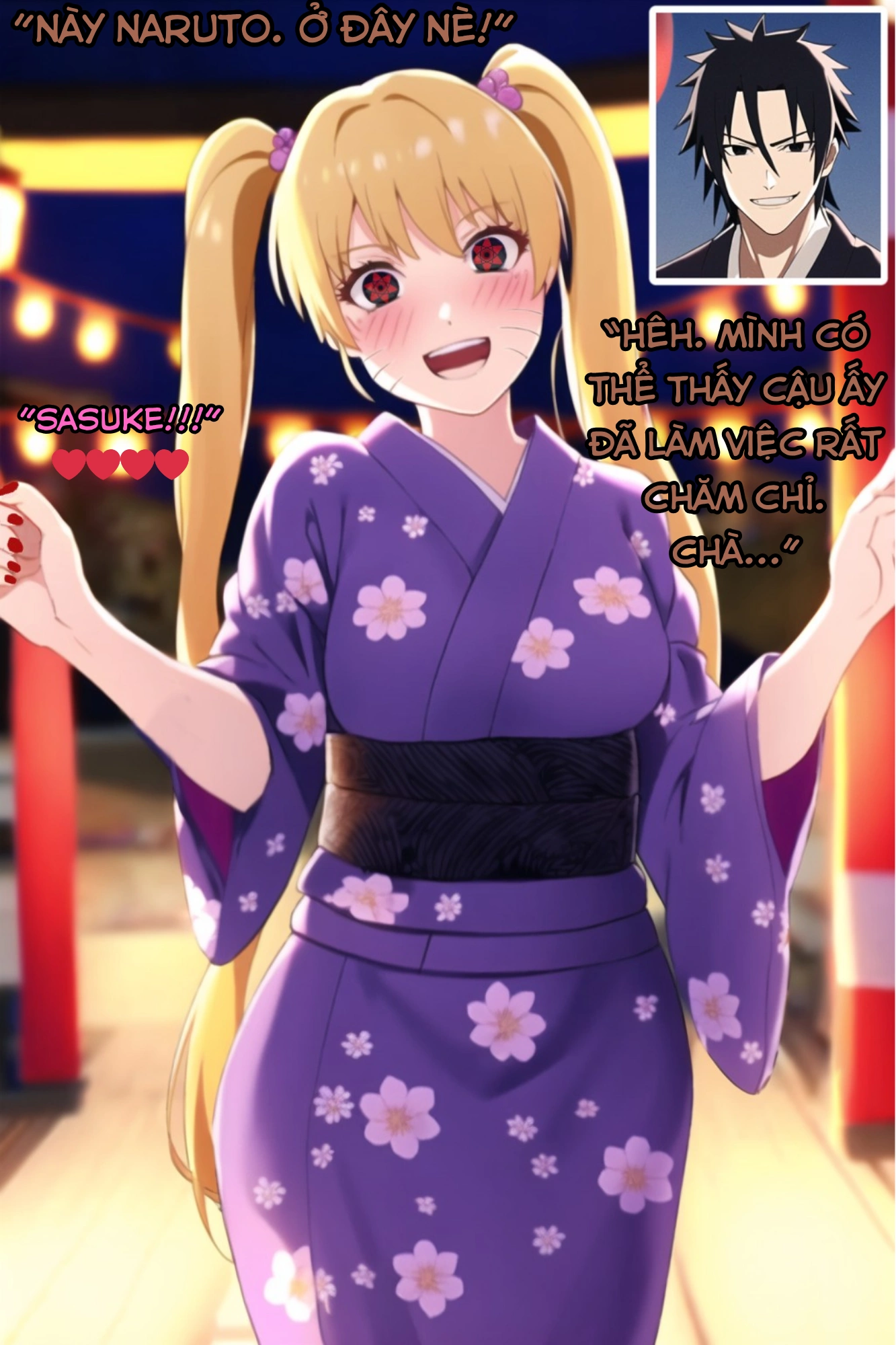 HentaiVN.net - Ảnh 23 - Naruto chuyển giới để yêu Sasuke - OneShot (Siêu Phẩm)