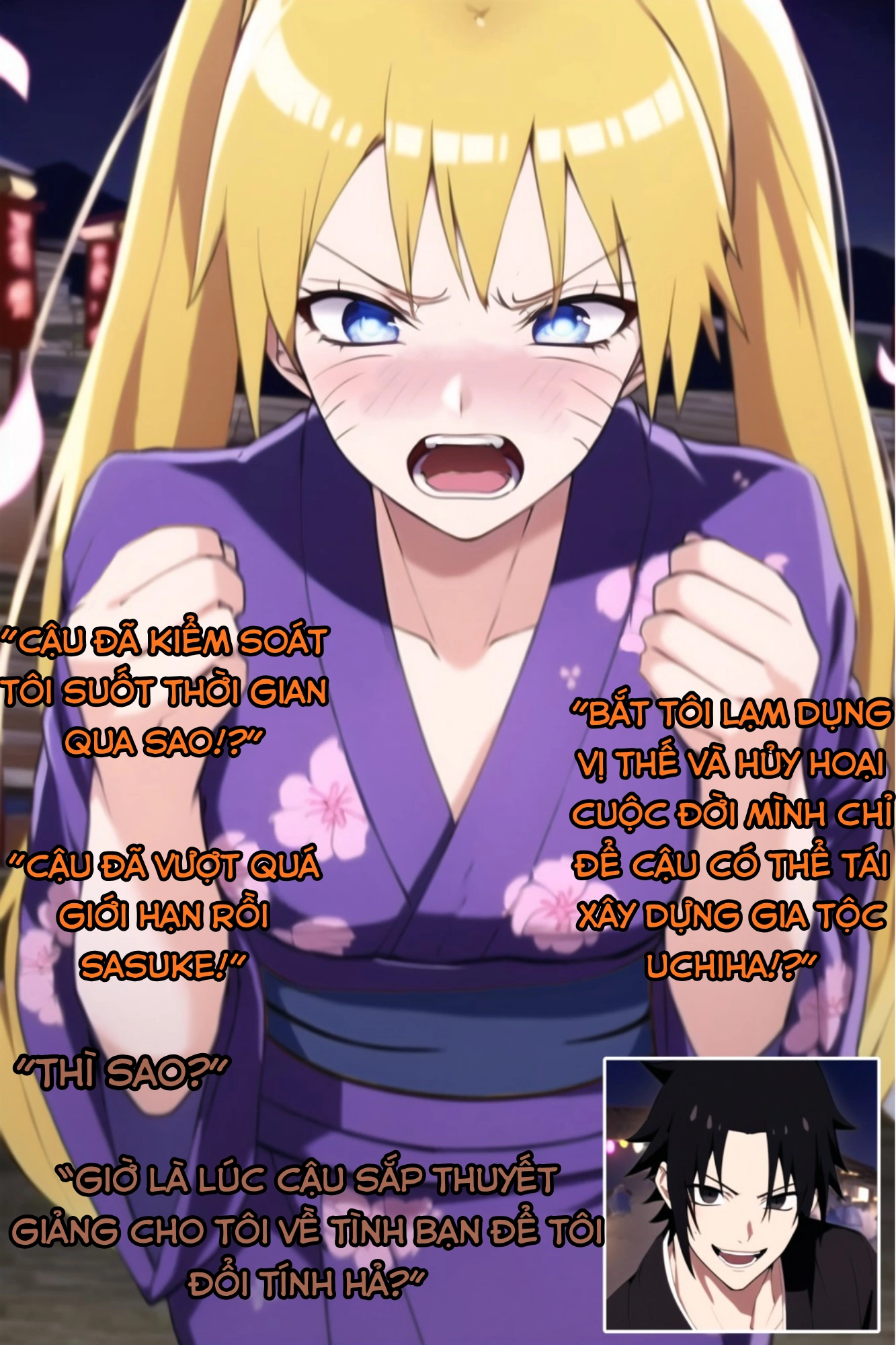 HentaiVN.net - Ảnh 30 - Naruto chuyển giới để yêu Sasuke - OneShot (Siêu Phẩm)