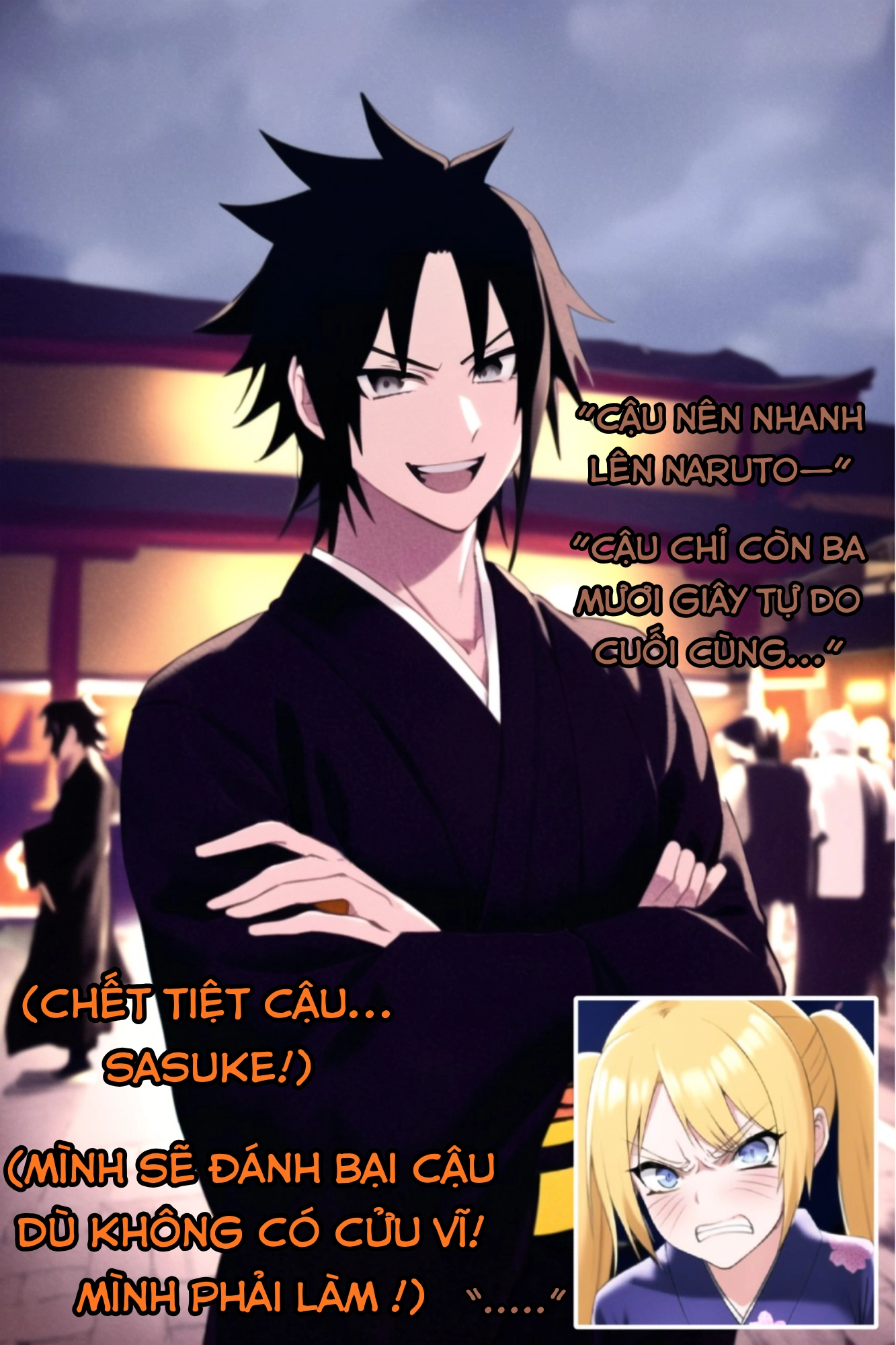 HentaiVN.net - Ảnh 33 - Naruto chuyển giới để yêu Sasuke - OneShot (Siêu Phẩm)