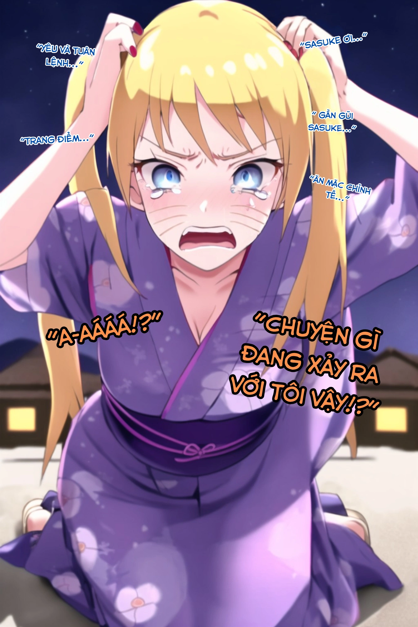 HentaiVN.net - Ảnh 41 - Naruto chuyển giới để yêu Sasuke - OneShot (Siêu Phẩm)
