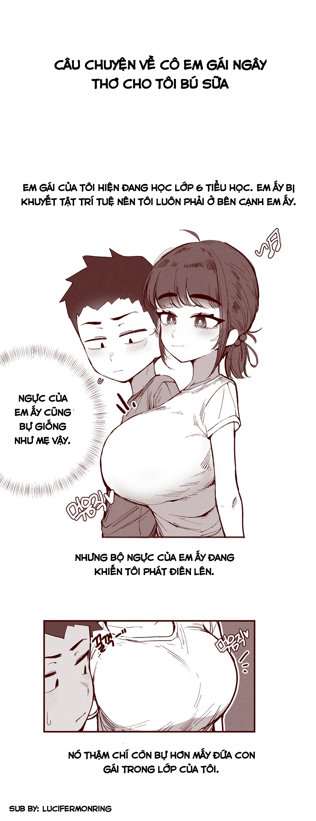 HentaiVN.net - Ảnh 2 - The Story of my innocent sister breastfeeding me - Oneshot
