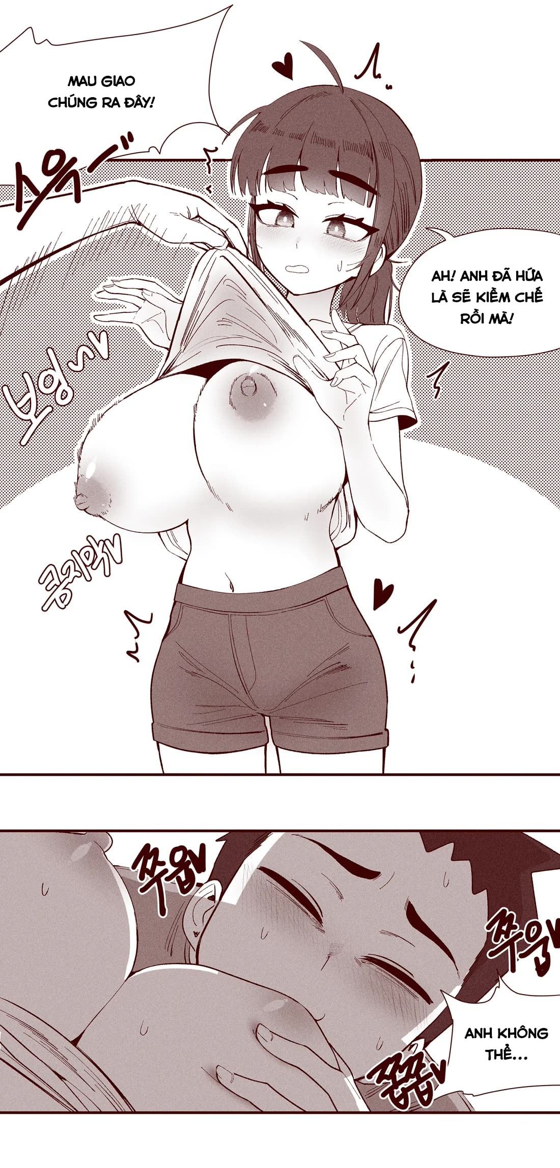 HentaiVN.net - Ảnh 26 - The Story of my innocent sister breastfeeding me - Oneshot