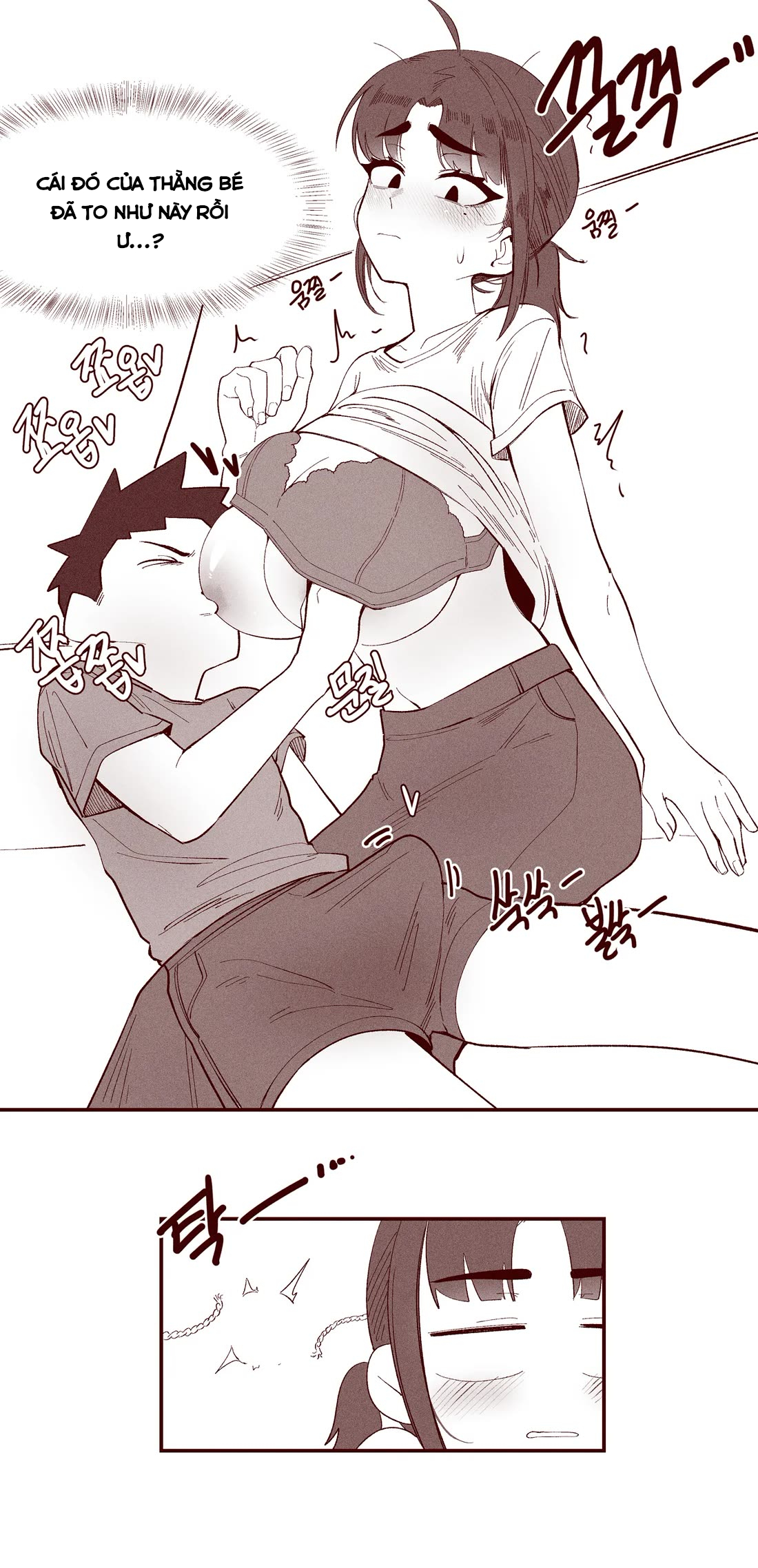 HentaiVN.net - Ảnh 31 - The Story of my innocent sister breastfeeding me - Oneshot
