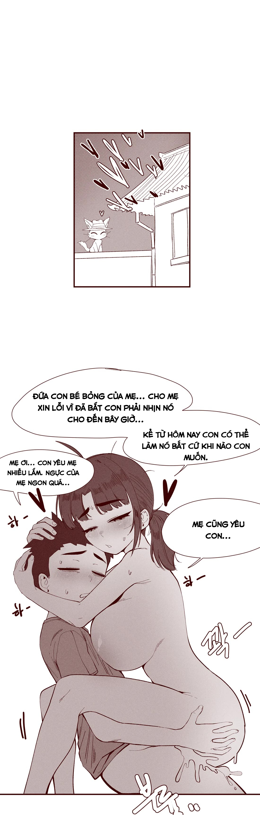 HentaiVN.net - Ảnh 36 - The Story of my innocent sister breastfeeding me - Oneshot