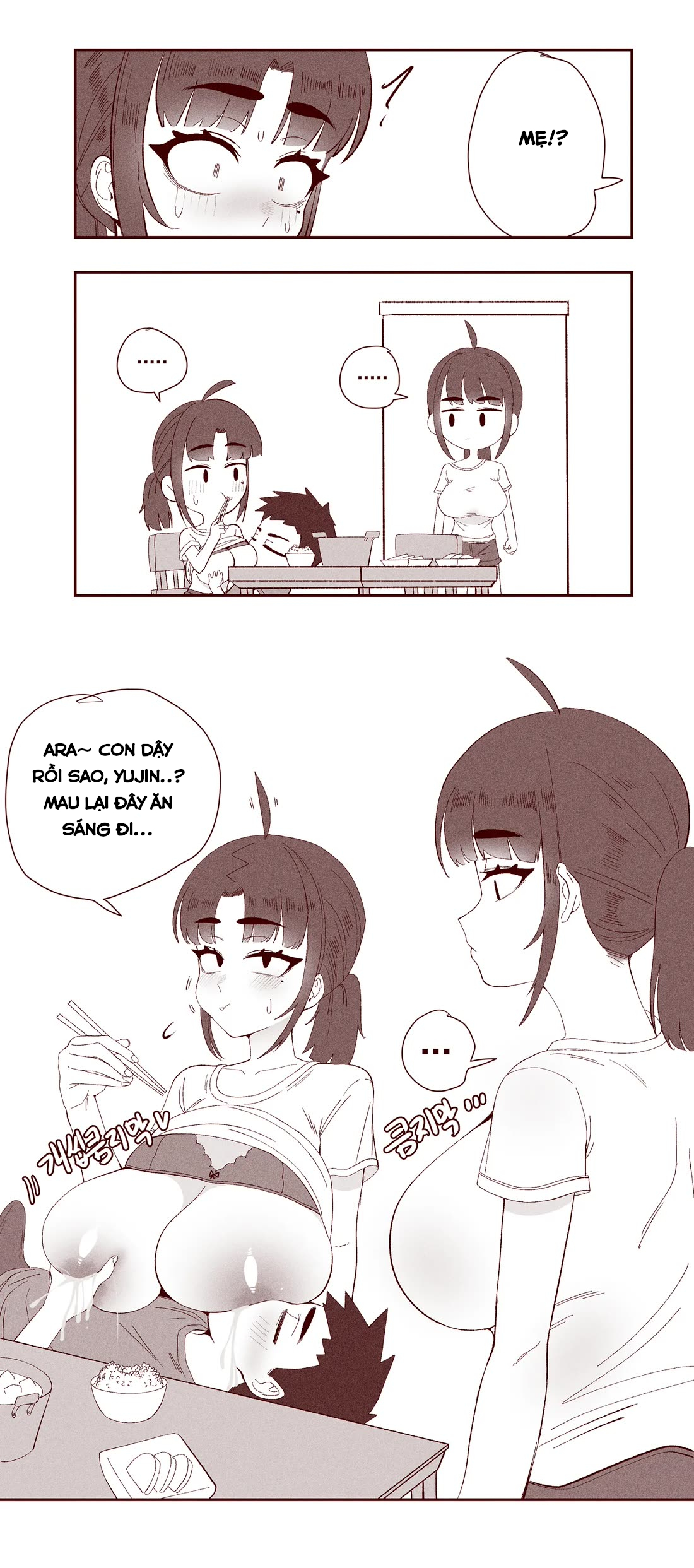 HentaiVN.net - Ảnh 41 - The Story of my innocent sister breastfeeding me - Oneshot