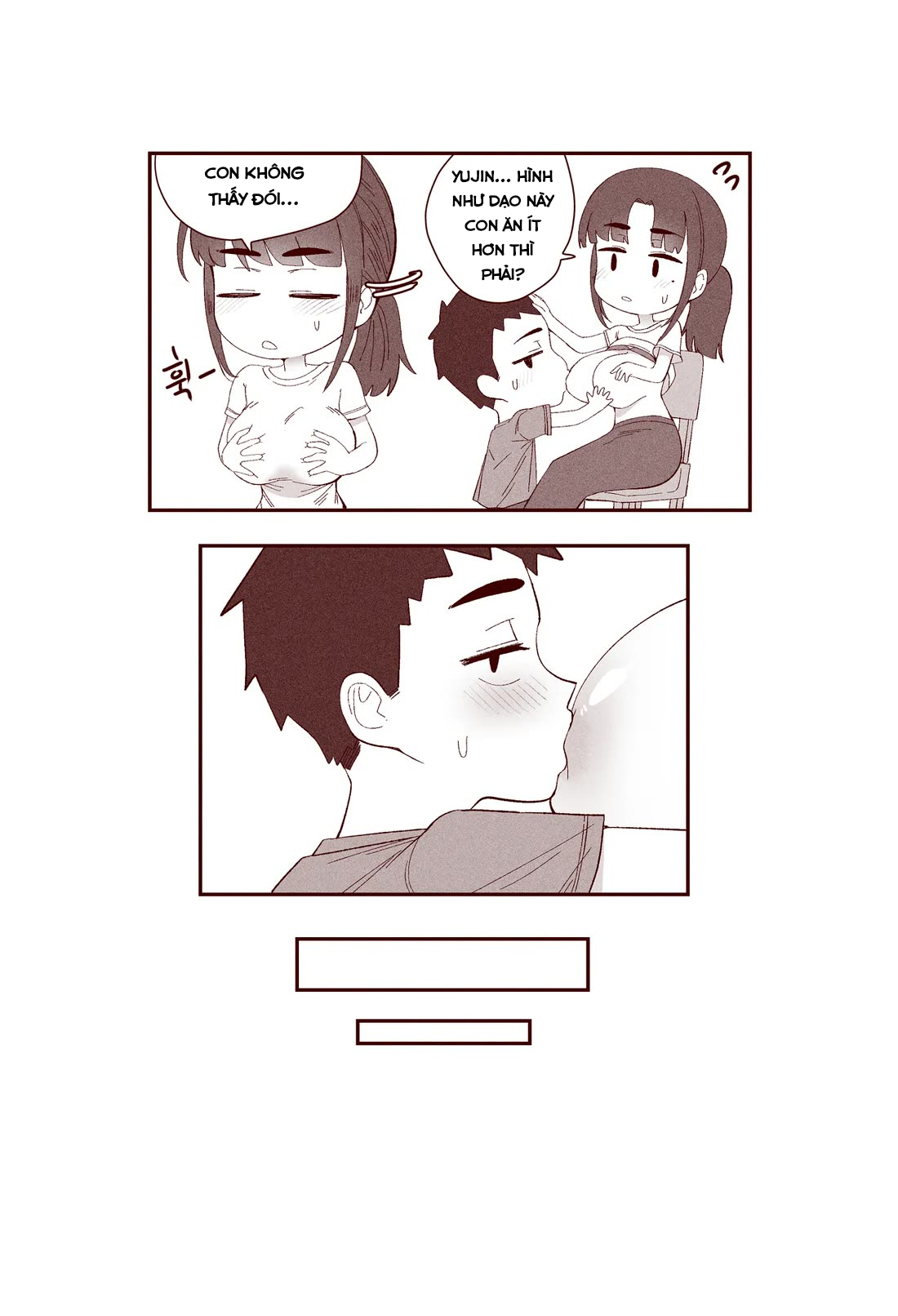 HentaiVN.net - Ảnh 43 - The Story of my innocent sister breastfeeding me - Oneshot