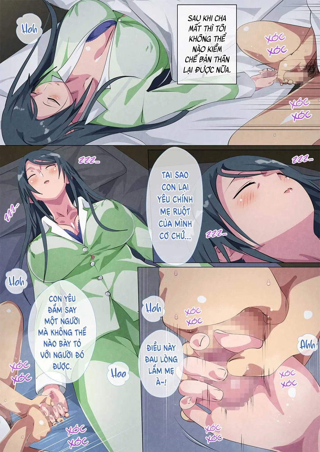 HentaiVN.net - Ảnh 12 - Người mẹ góa bụa Sayoko và con trai [Miboujin no Haha ・Sayoko ~ Yojouhan ni Sumu Oyako no Koubi Kiroku; Widowed Mother Sayoko ~Record Of A Copulation Of A Mother And Son Living In A Small Room~] - Chap 1