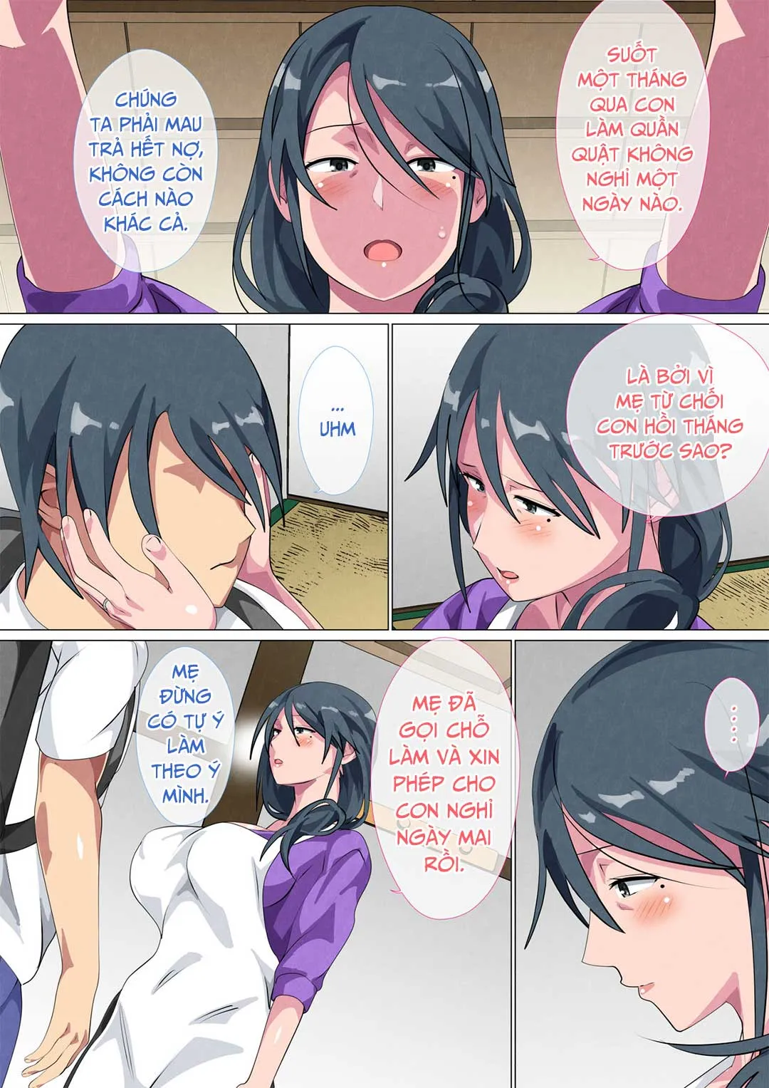 HentaiVN.net - Ảnh 26 - Người mẹ góa bụa Sayoko và con trai [Miboujin no Haha ・Sayoko ~ Yojouhan ni Sumu Oyako no Koubi Kiroku; Widowed Mother Sayoko ~Record Of A Copulation Of A Mother And Son Living In A Small Room~] - Chap 1