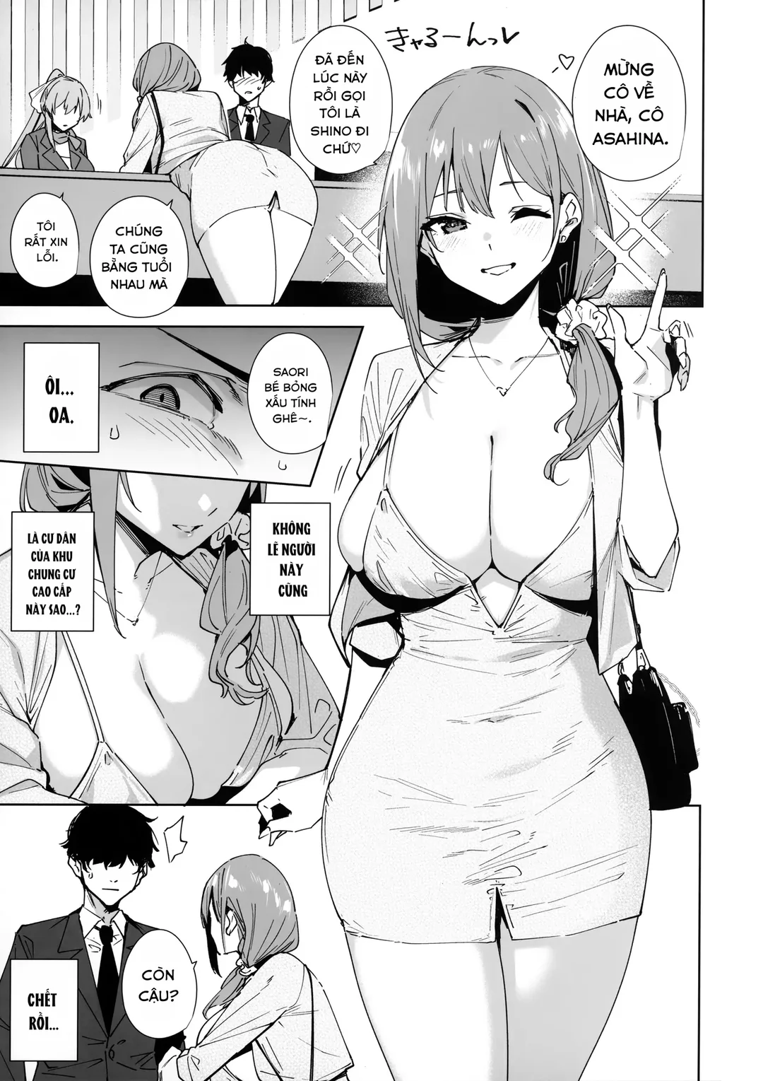 HentaiVN.net - Ảnh 9 - Tower Residence Setsugu-ka Taiou-chuu - Oneshot