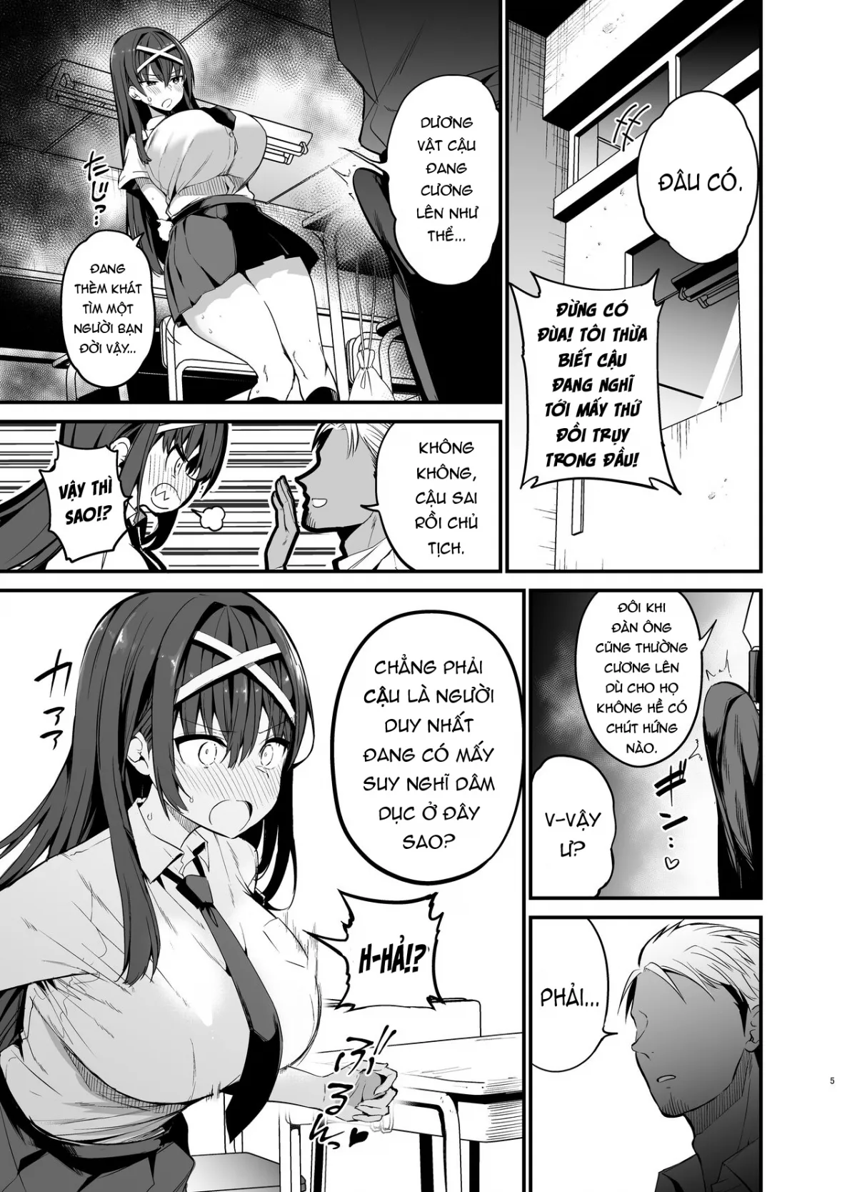 HentaiVN.net - Ảnh 5 - Địt ngoan lồn con lớp trưởng! [Fuuki Iinchou ga Ochiru made] - Chap 1