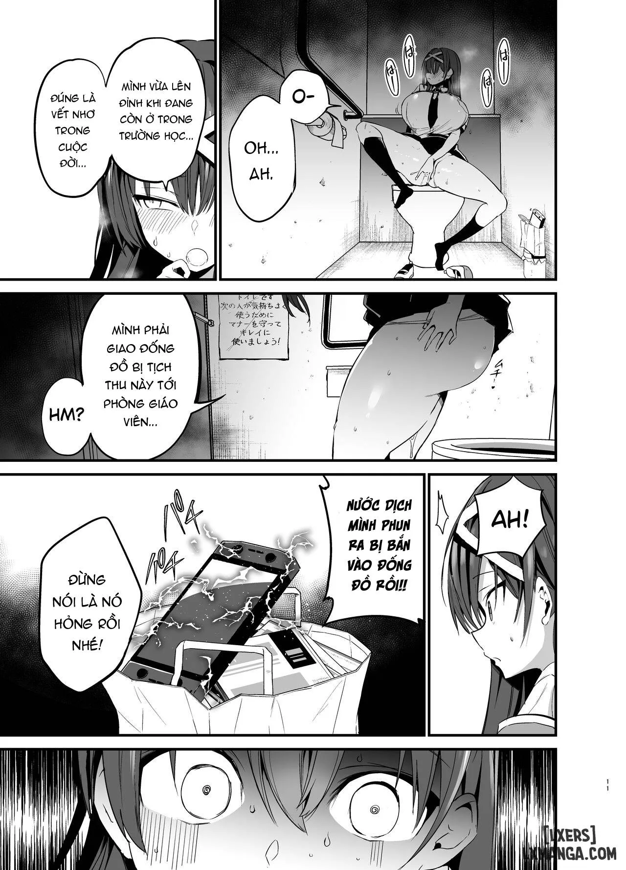 HentaiVN.net - Ảnh 11 - Địt ngoan lồn con lớp trưởng! [Fuuki Iinchou ga Ochiru made] - Oneshot