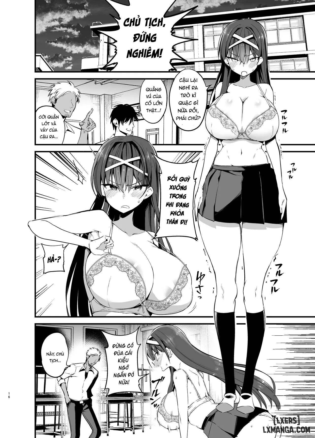 HentaiVN.net - Ảnh 16 - Địt ngoan lồn con lớp trưởng! [Fuuki Iinchou ga Ochiru made] - Oneshot