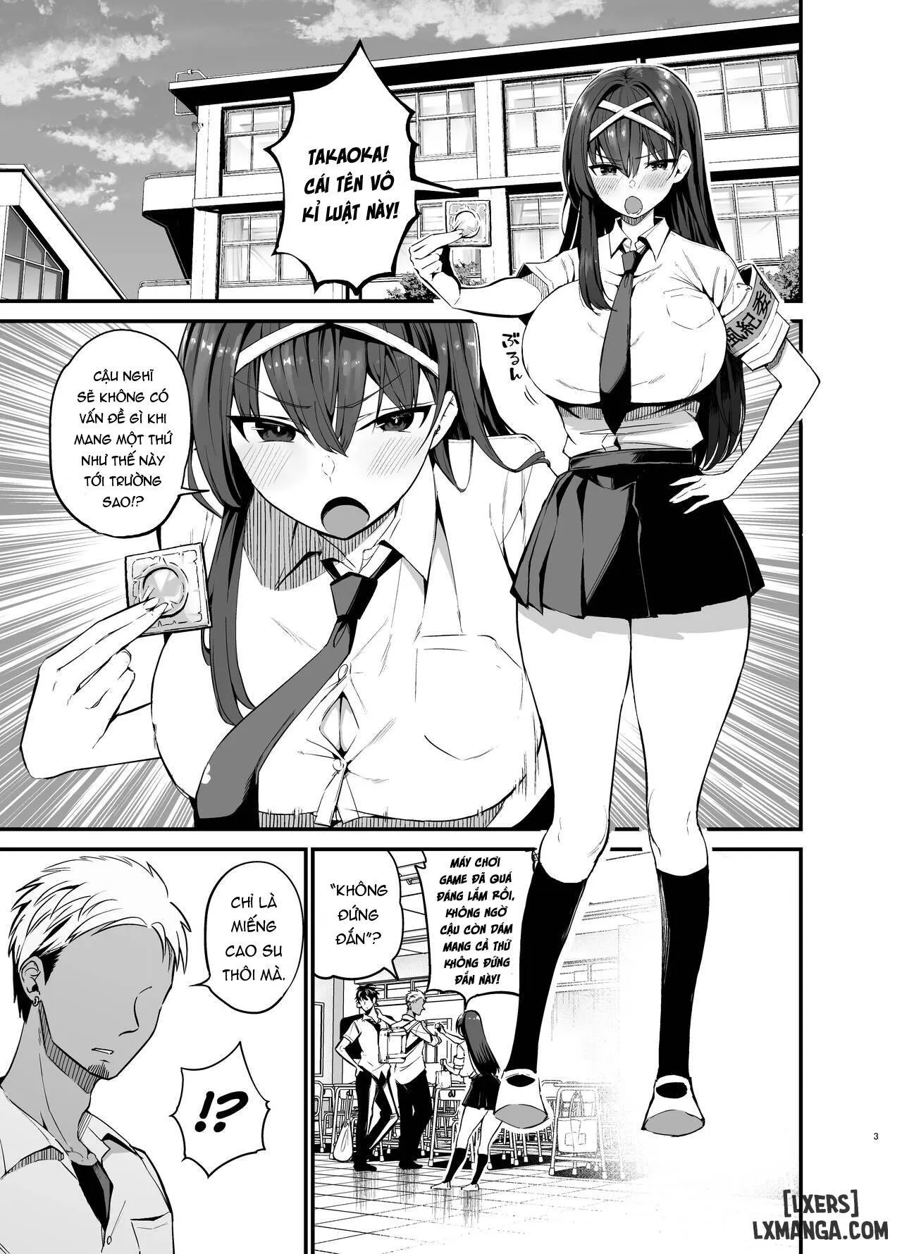 HentaiVN.net - Ảnh 3 - Địt ngoan lồn con lớp trưởng! [Fuuki Iinchou ga Ochiru made] - Oneshot