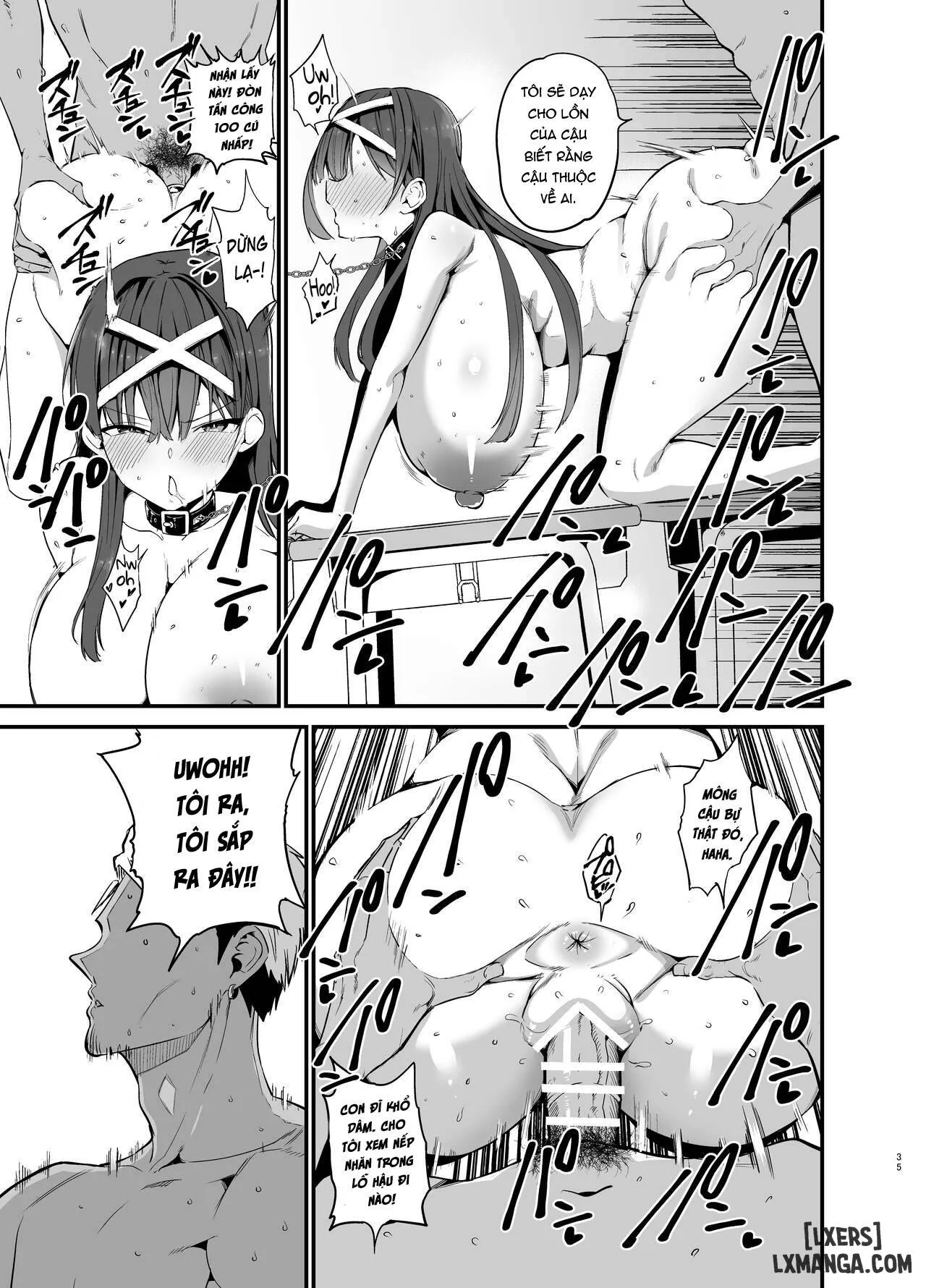 HentaiVN.net - Ảnh 35 - Địt ngoan lồn con lớp trưởng! [Fuuki Iinchou ga Ochiru made] - Oneshot